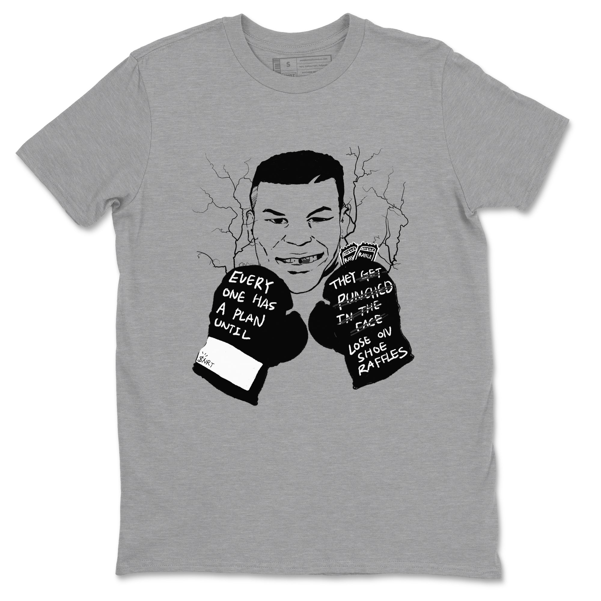 Everyone Has A Plan snkmatch Tees - Air Jordan 4 White Thunder