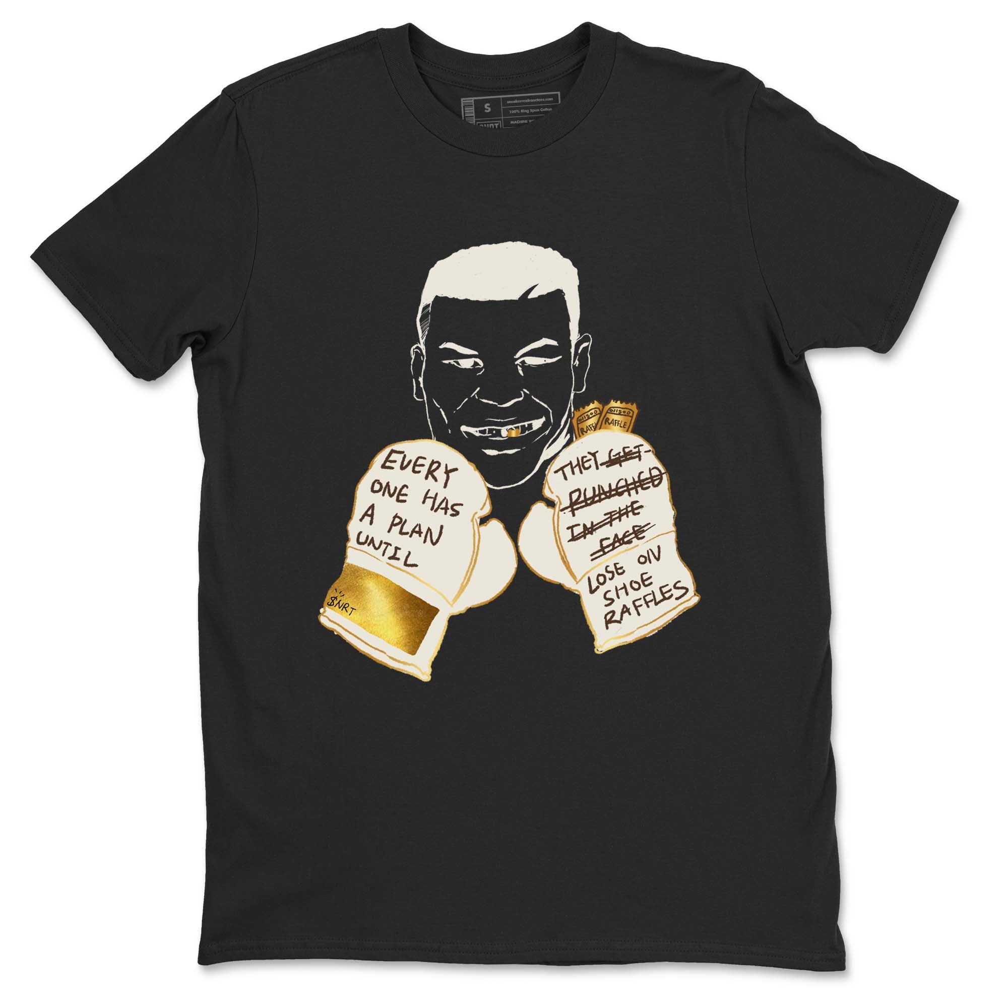 Everyone Has A Plan snkmatch Tees - Air Jordan 5 Golden Ticket