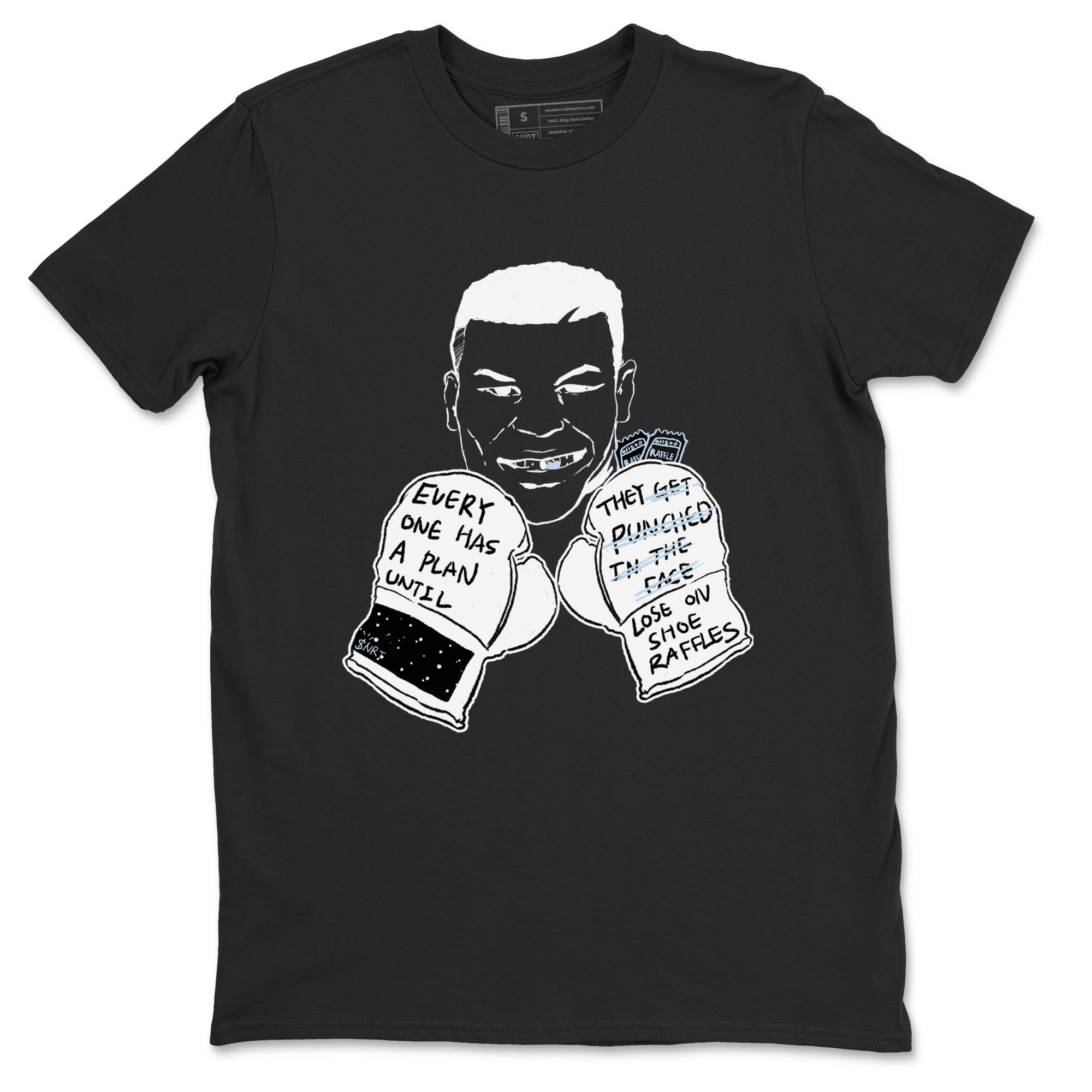 Everyone Has A Plan snkmatch Tees - Air Jordan 6 White Black