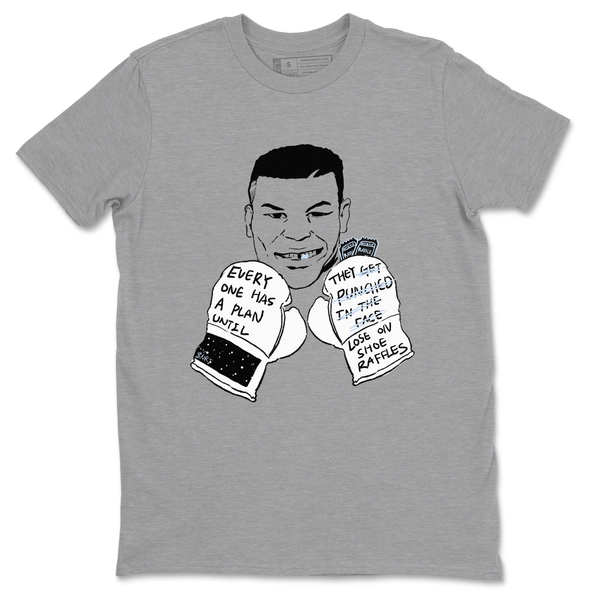 Everyone Has A Plan snkmatch Tees - Air Jordan 6 White Black