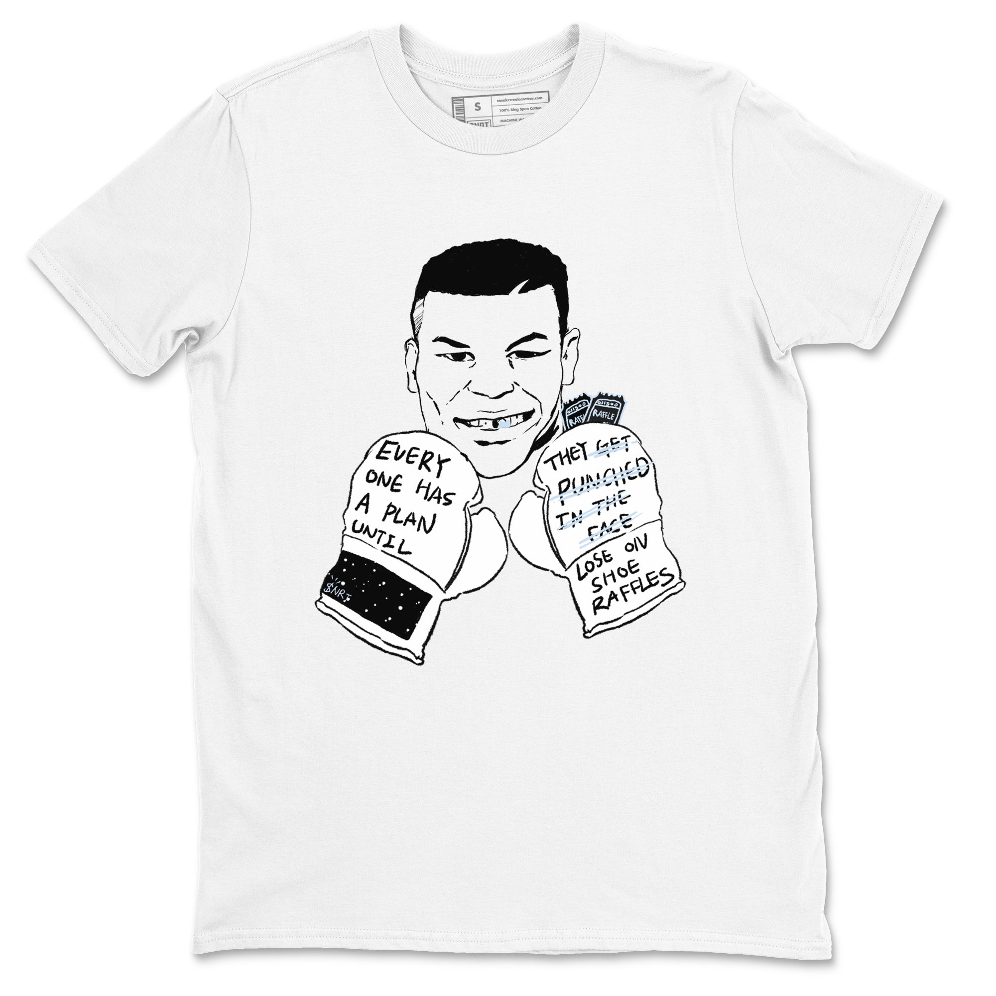 Everyone Has A Plan snkmatch Tees - Air Jordan 6 White Black
