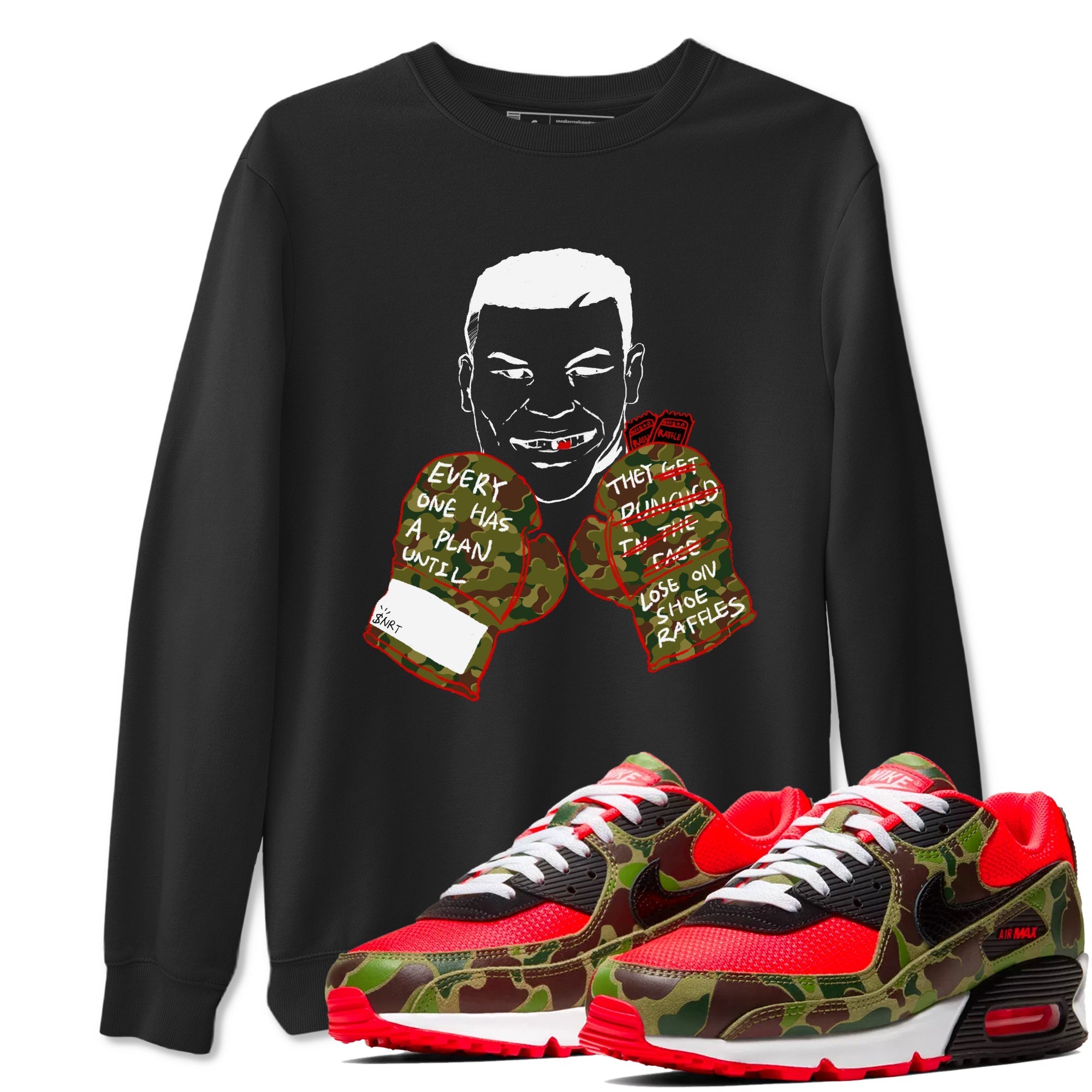 Everyone Has A Plan snkmatch Tees - Air Max 90 Reverse Duck Camo