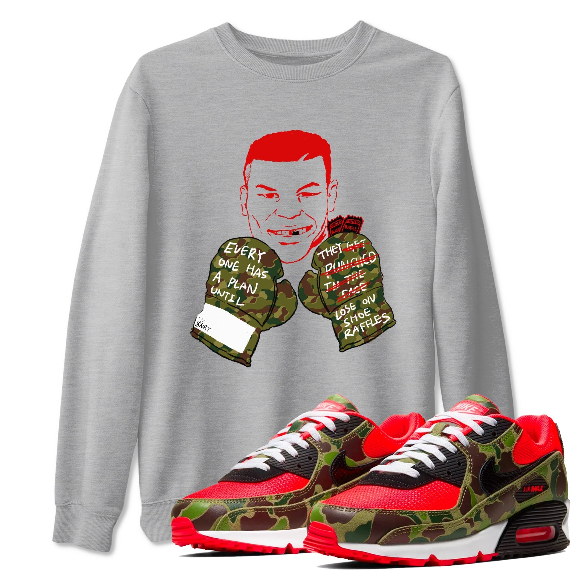 Everyone Has A Plan snkmatch Tees - Air Max 90 Reverse Duck Camo