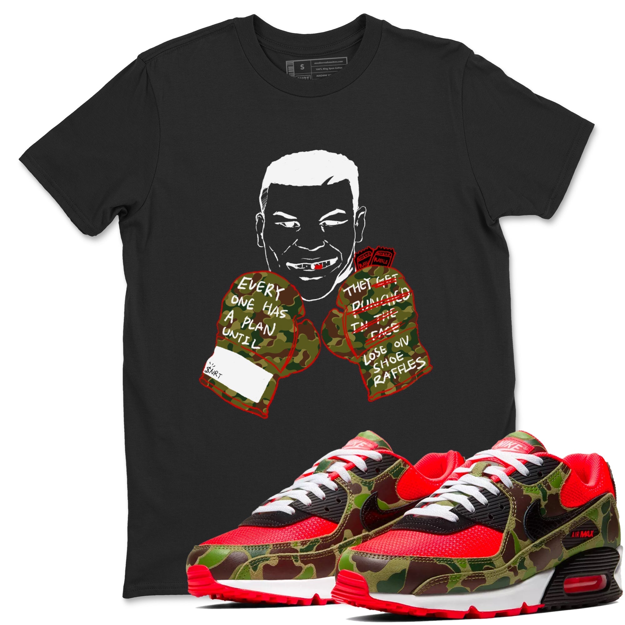 Everyone Has A Plan snkmatch Tees - Air Max 90 Reverse Duck Camo