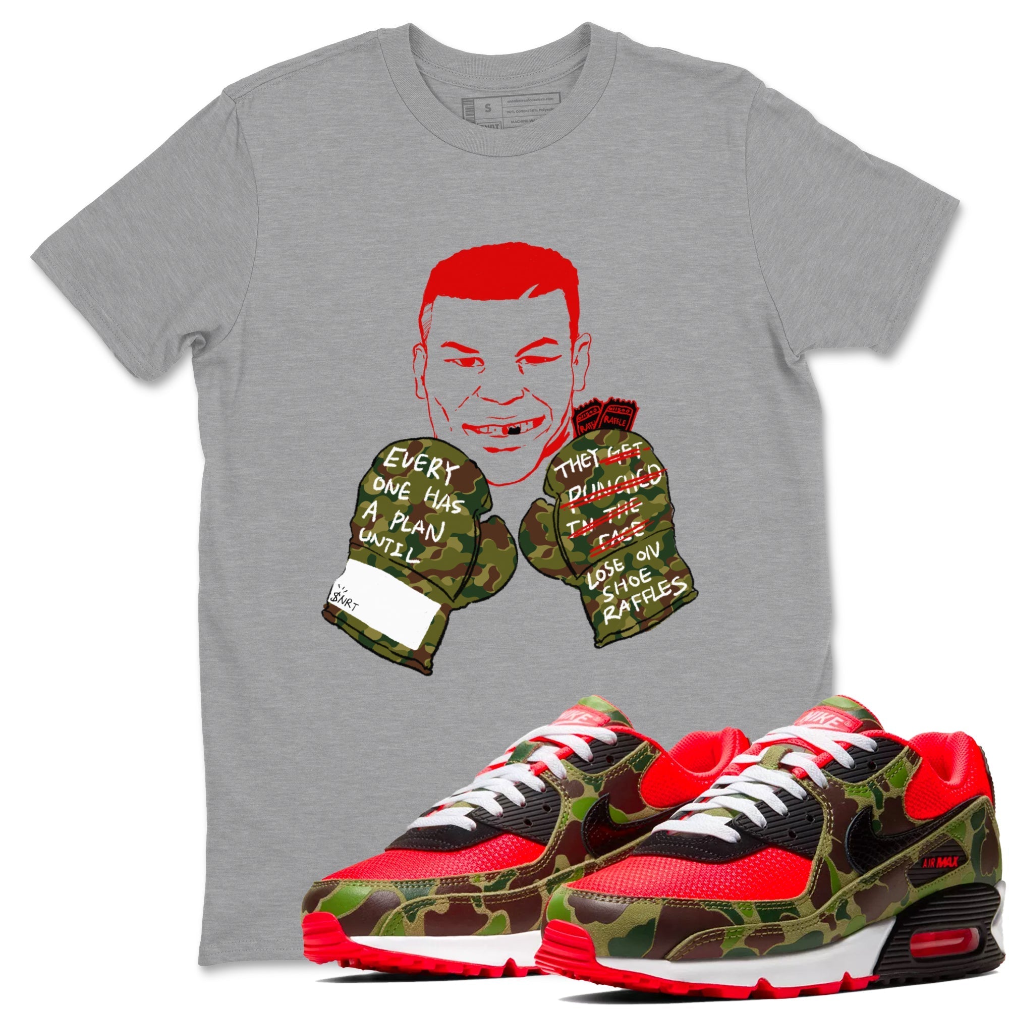 Everyone Has A Plan snkmatch Tees - Air Max 90 Reverse Duck Camo