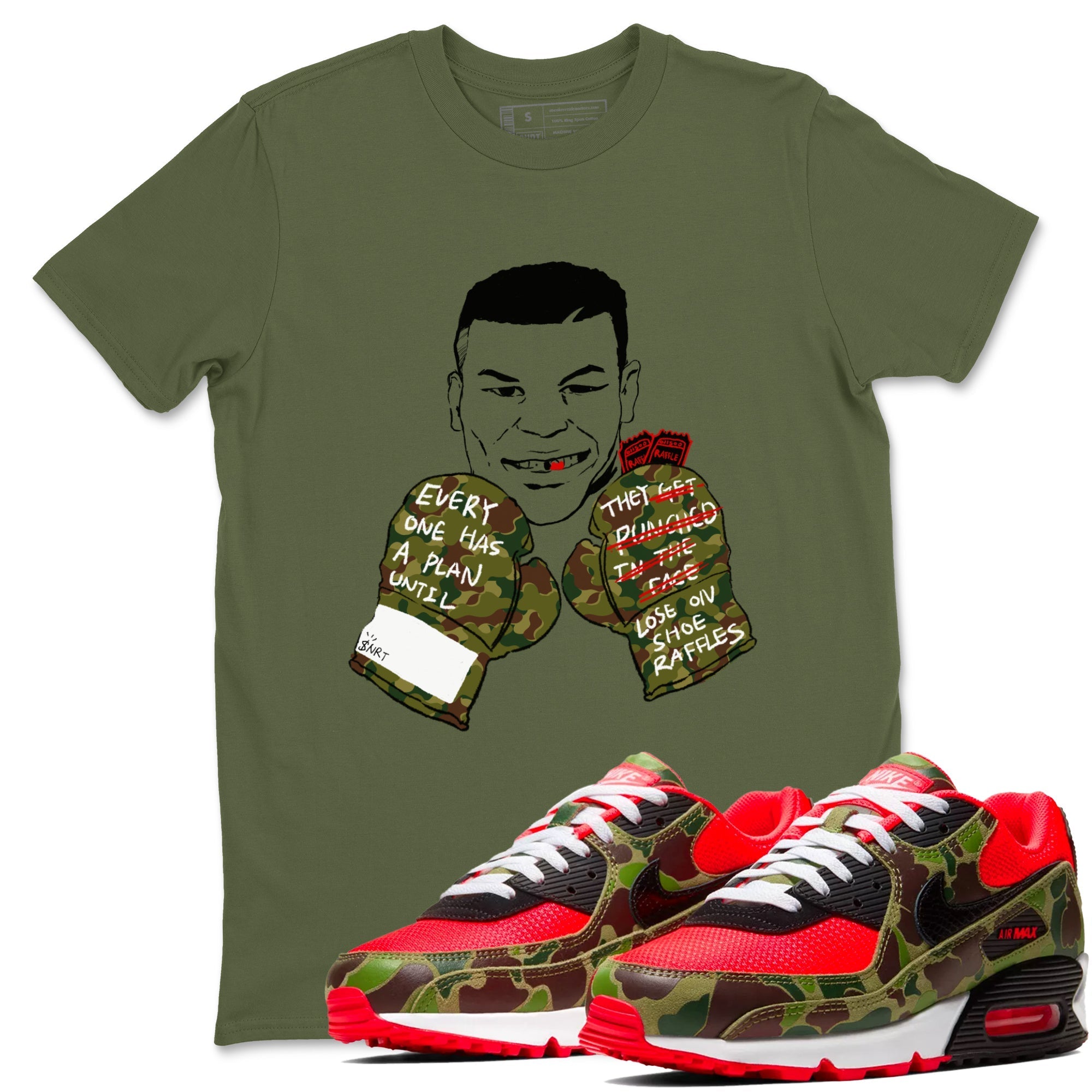 Everyone Has A Plan snkmatch Tees - Air Max 90 Reverse Duck Camo