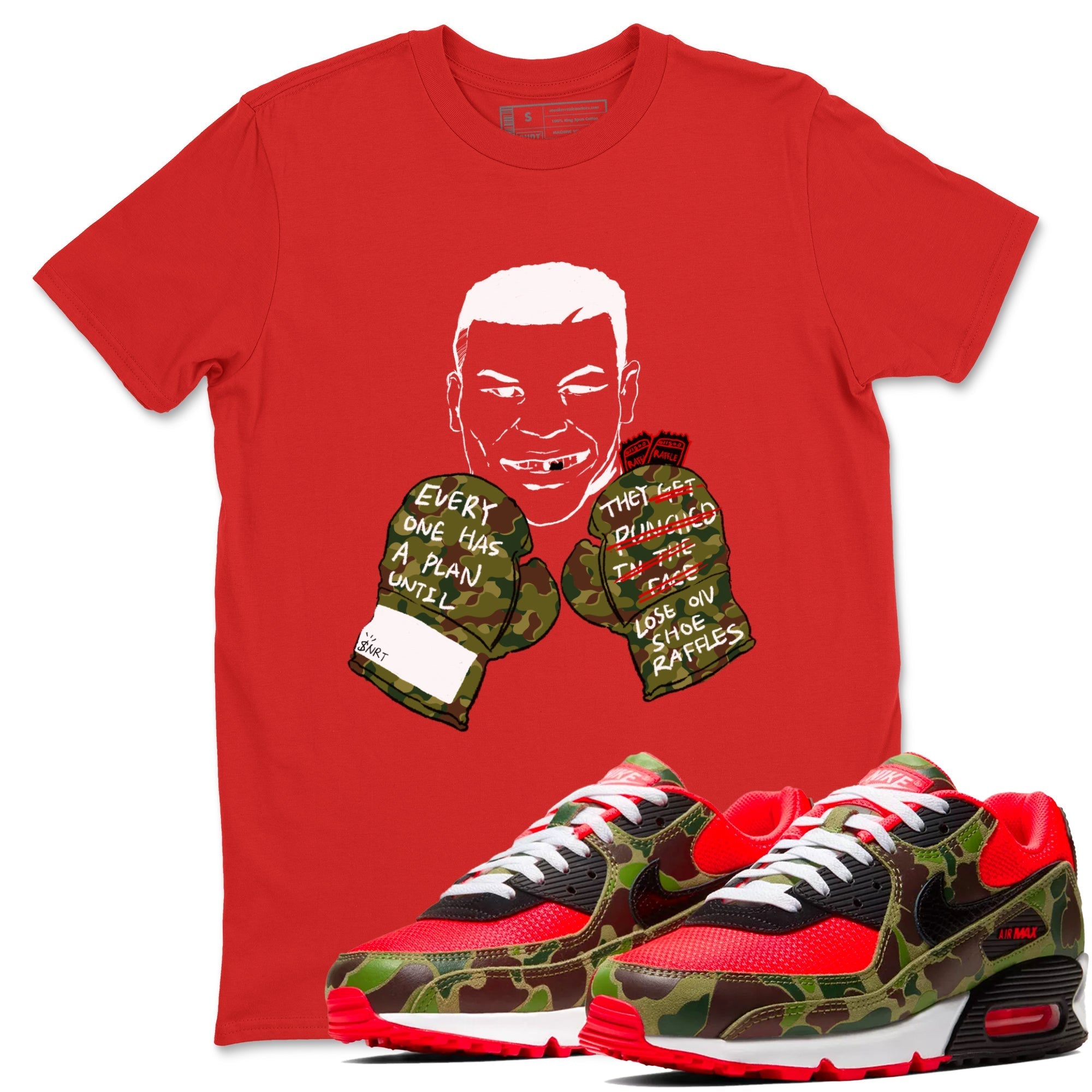 Everyone Has A Plan snkmatch Tees - Air Max 90 Reverse Duck Camo