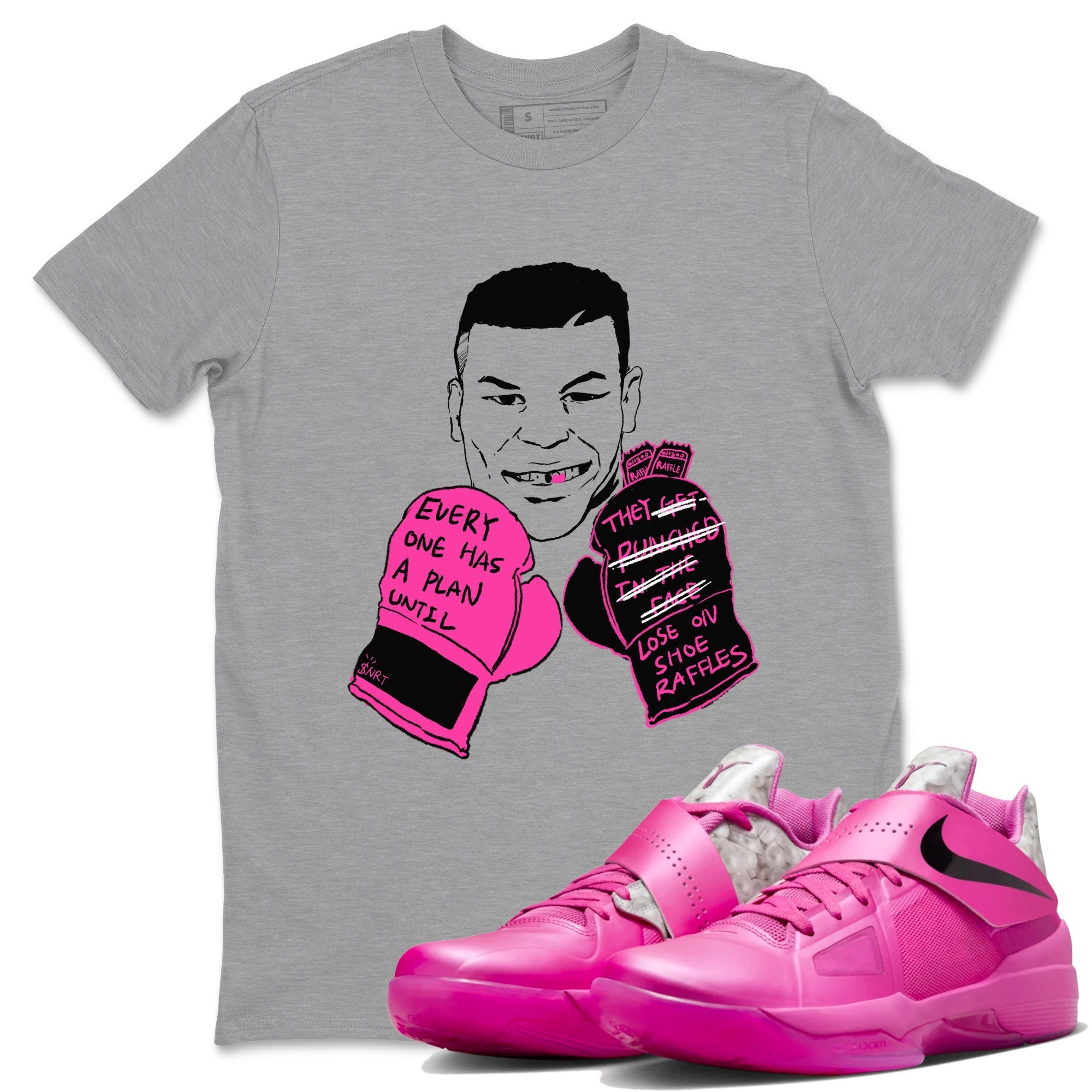 Everyone Has A Plan snkmatch Tees - Nike KD 4 Aunt Pearl