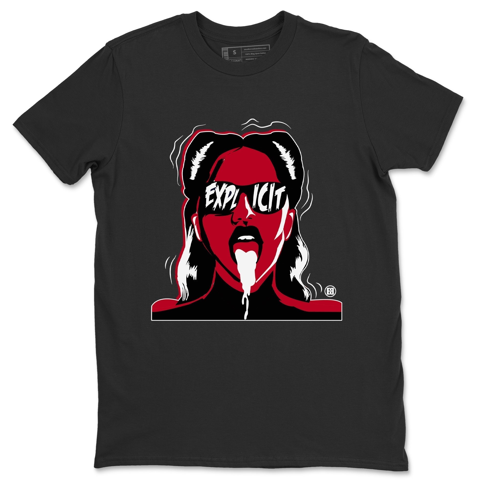 Explicit Unisex Tops - Air Jordan 1 Bred Patent