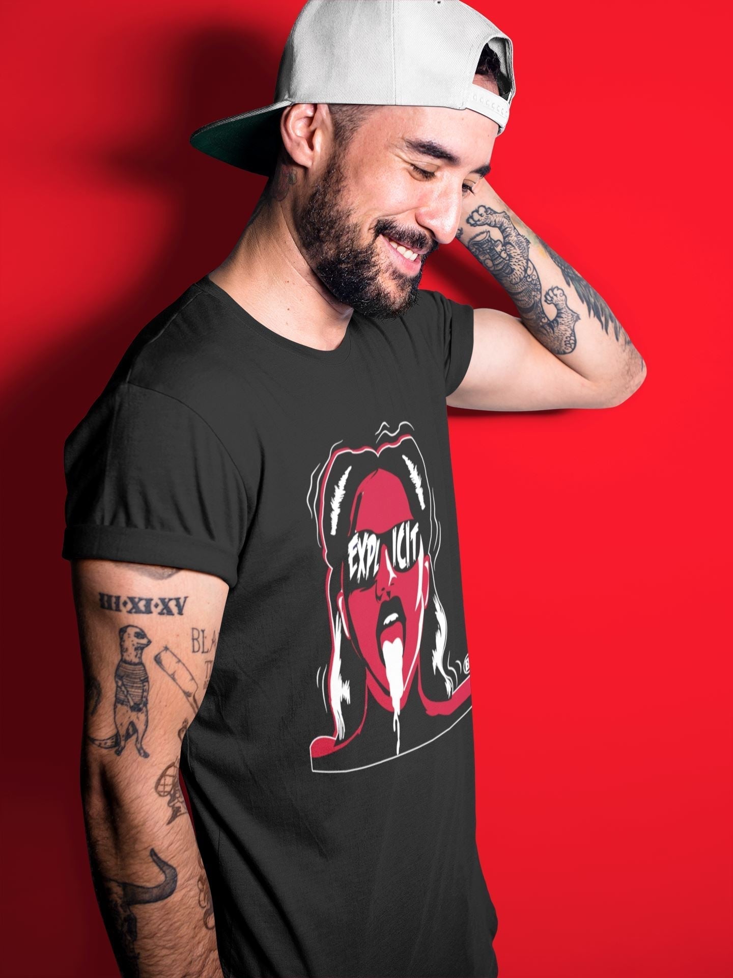 Explicit Unisex Tops - Air Jordan 1 Bred Patent