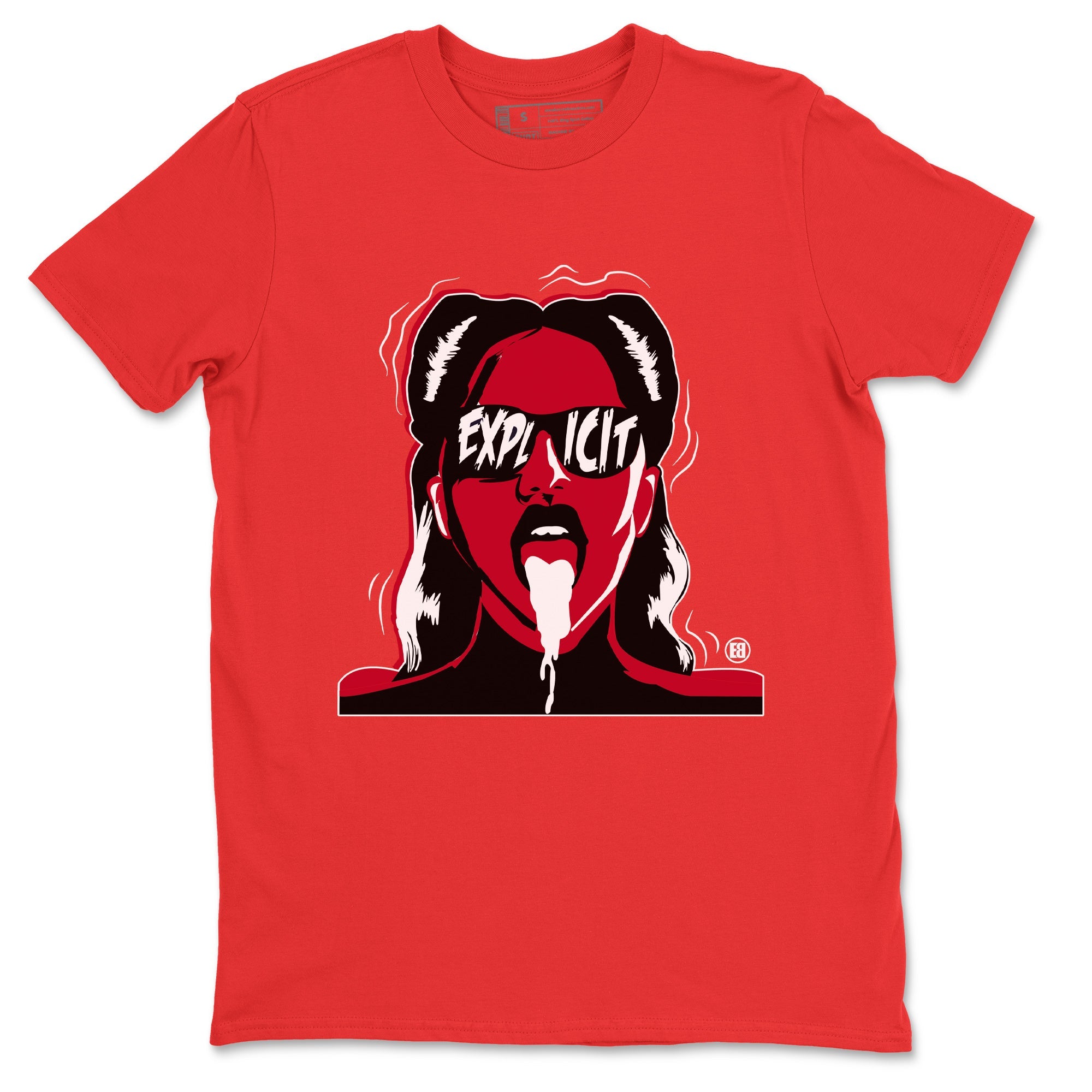 Explicit Unisex Tops - Air Jordan 1 Bred Patent