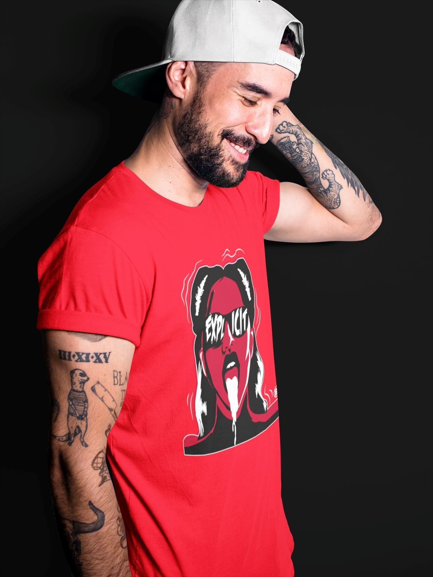 Explicit Unisex Tops - Air Jordan 1 Bred Patent