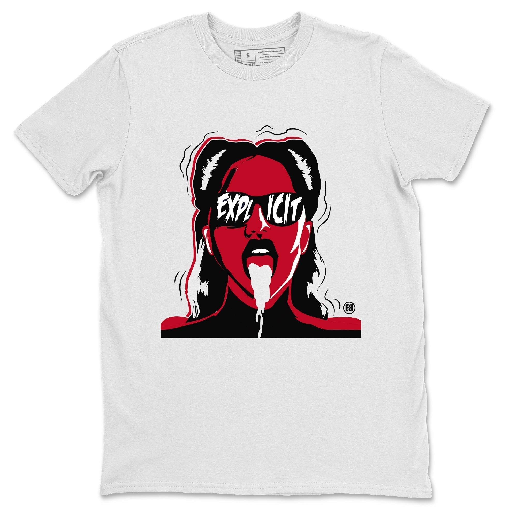 Explicit Unisex Tops - Air Jordan 1 Bred Patent