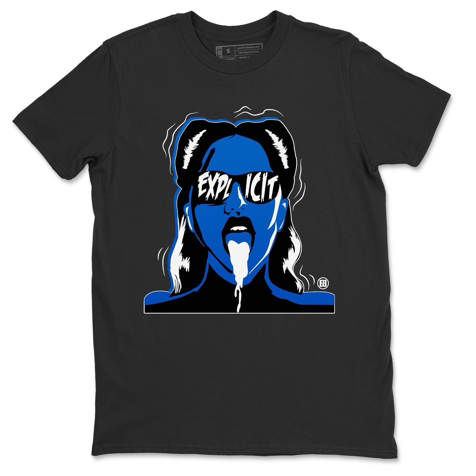 Explicit Unisex Tops - Air Jordan 1 Dark Marina Blue