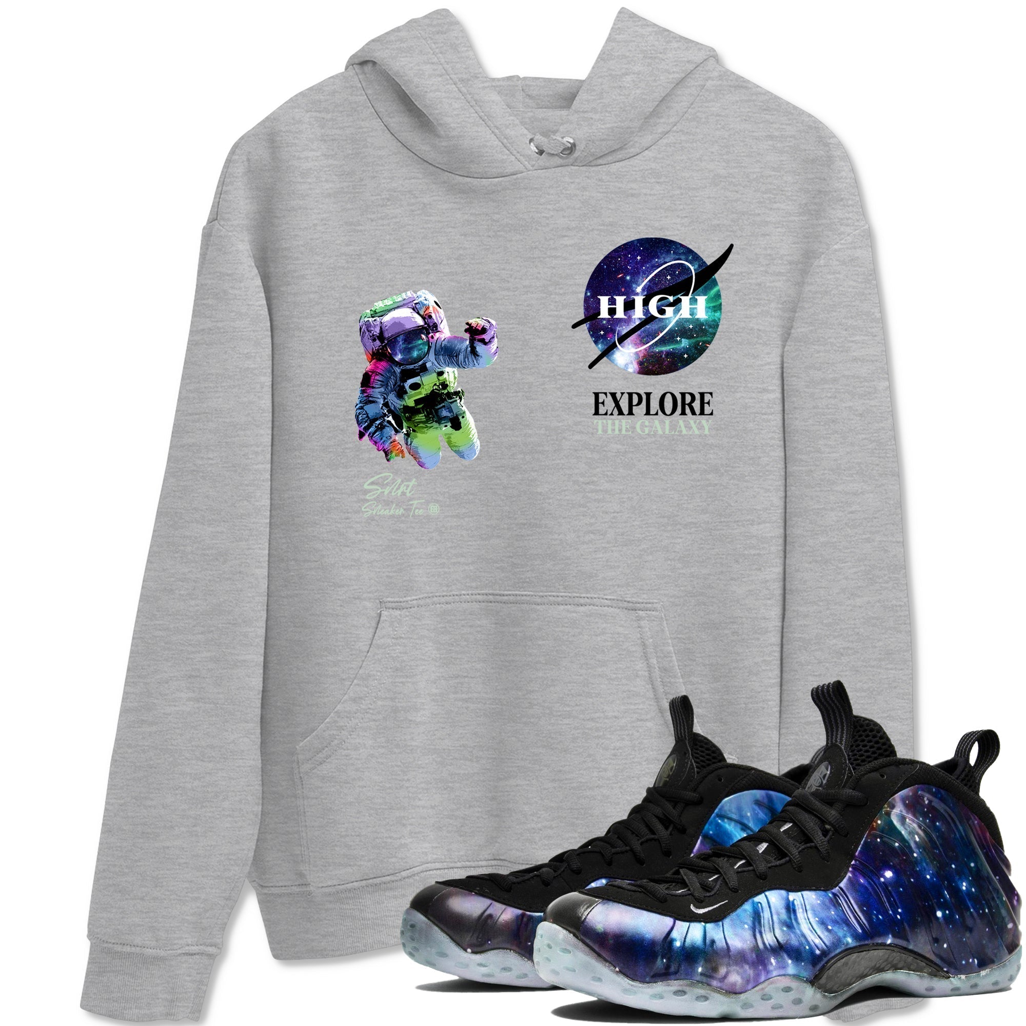 Explore The Galaxy snkmatch Tees - Air Foamposite One Galaxy