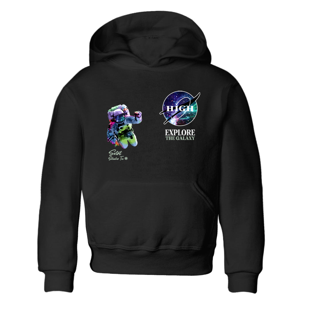 Explore The Galaxy snkmatch Tees Kids - Air Foamposite One Galaxy