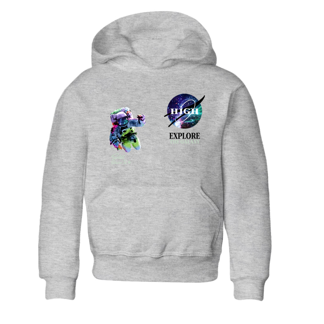 Explore The Galaxy snkmatch Tees Kids - Air Foamposite One Galaxy