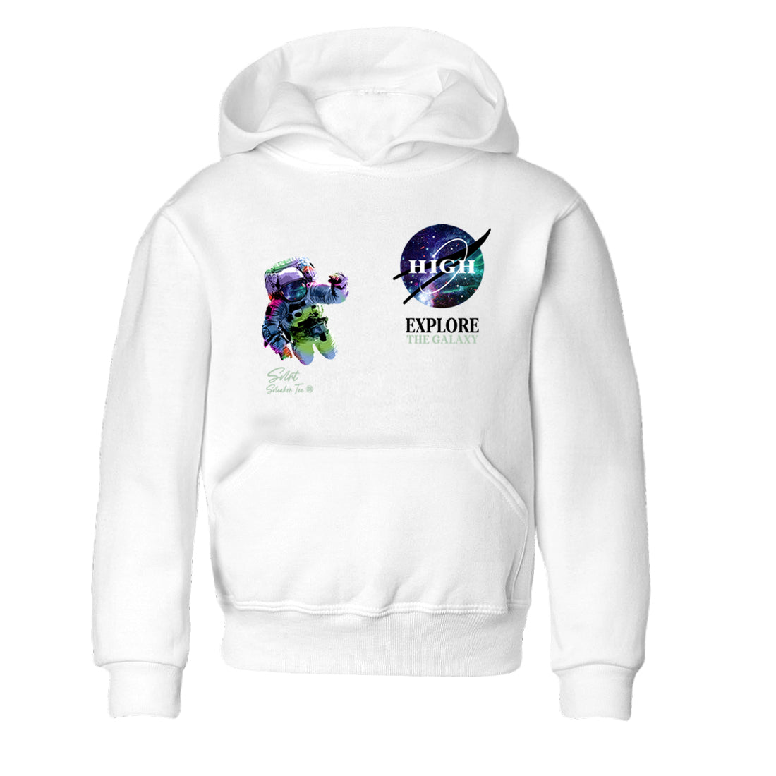 Explore The Galaxy snkmatch Tees Kids - Air Foamposite One Galaxy