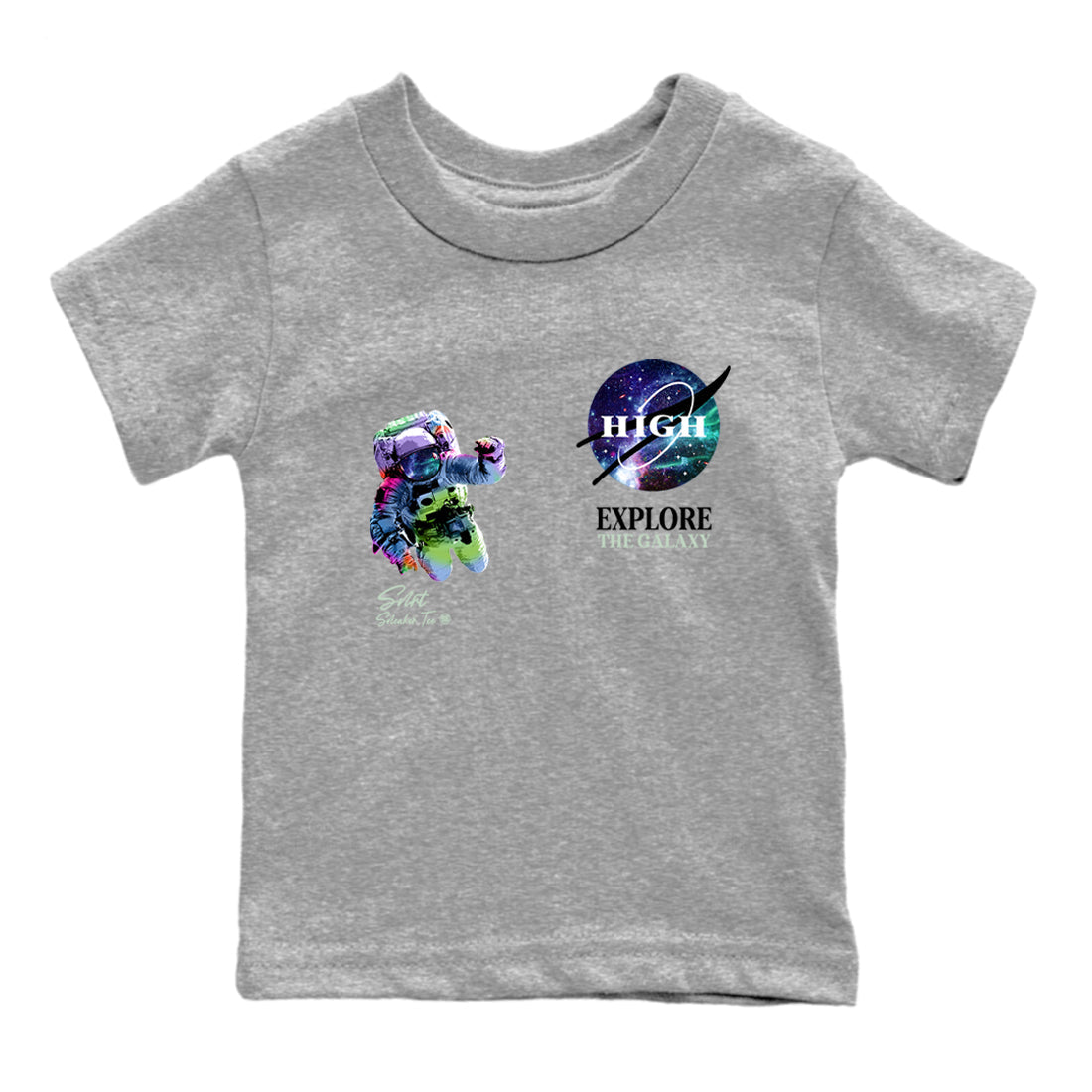 Explore The Galaxy snkmatch Tees Kids - Air Foamposite One Galaxy