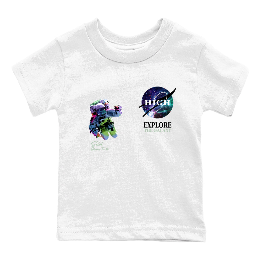 Explore The Galaxy snkmatch Tees Kids - Air Foamposite One Galaxy