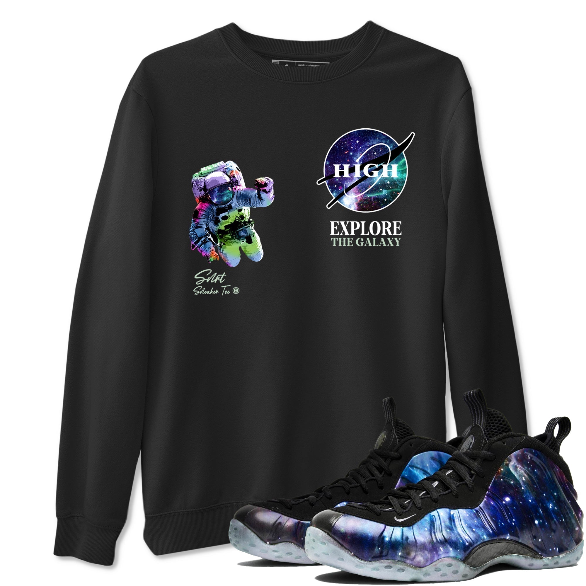 Explore The Galaxy snkmatch Tees - Air Foamposite One Galaxy