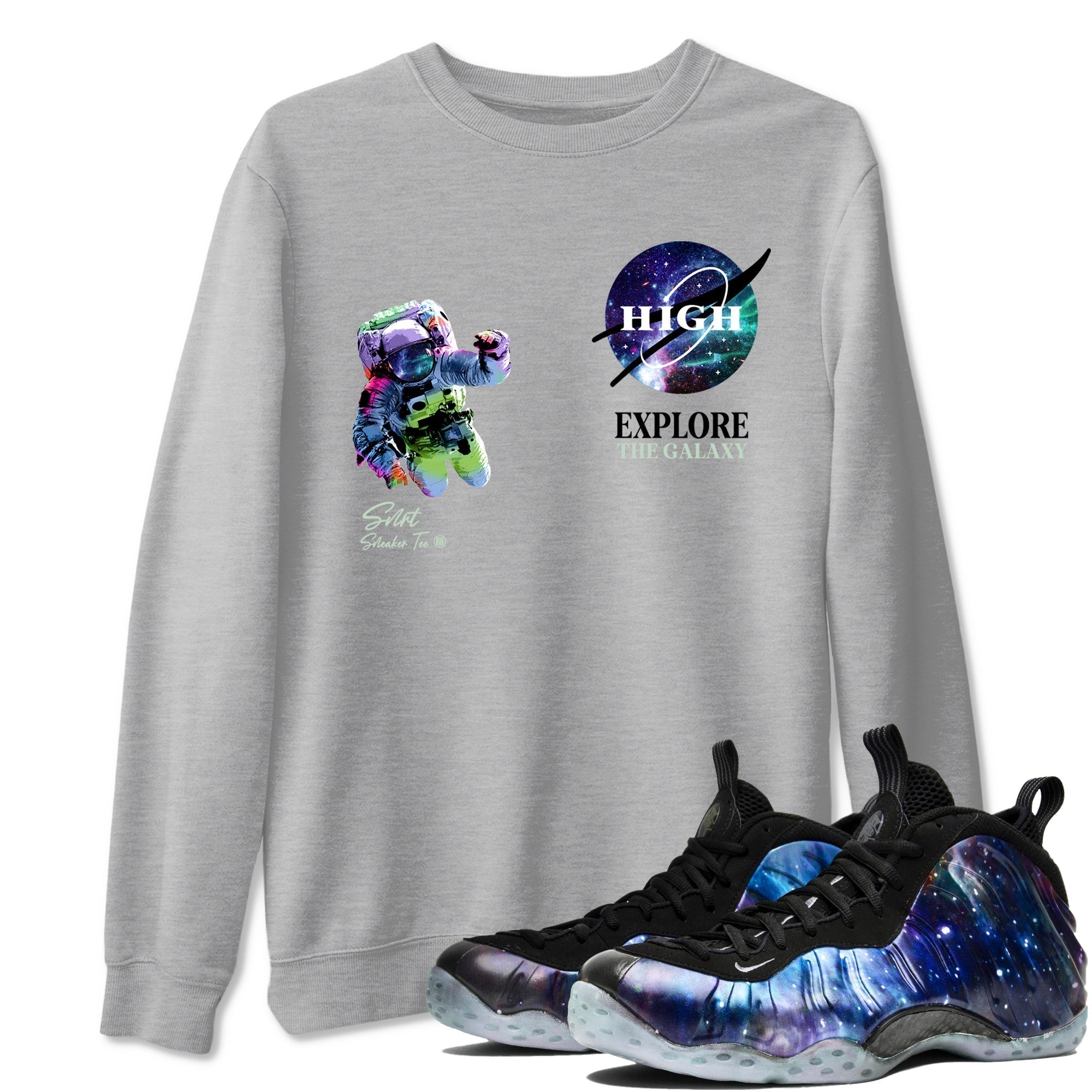 Explore The Galaxy snkmatch Tees - Air Foamposite One Galaxy