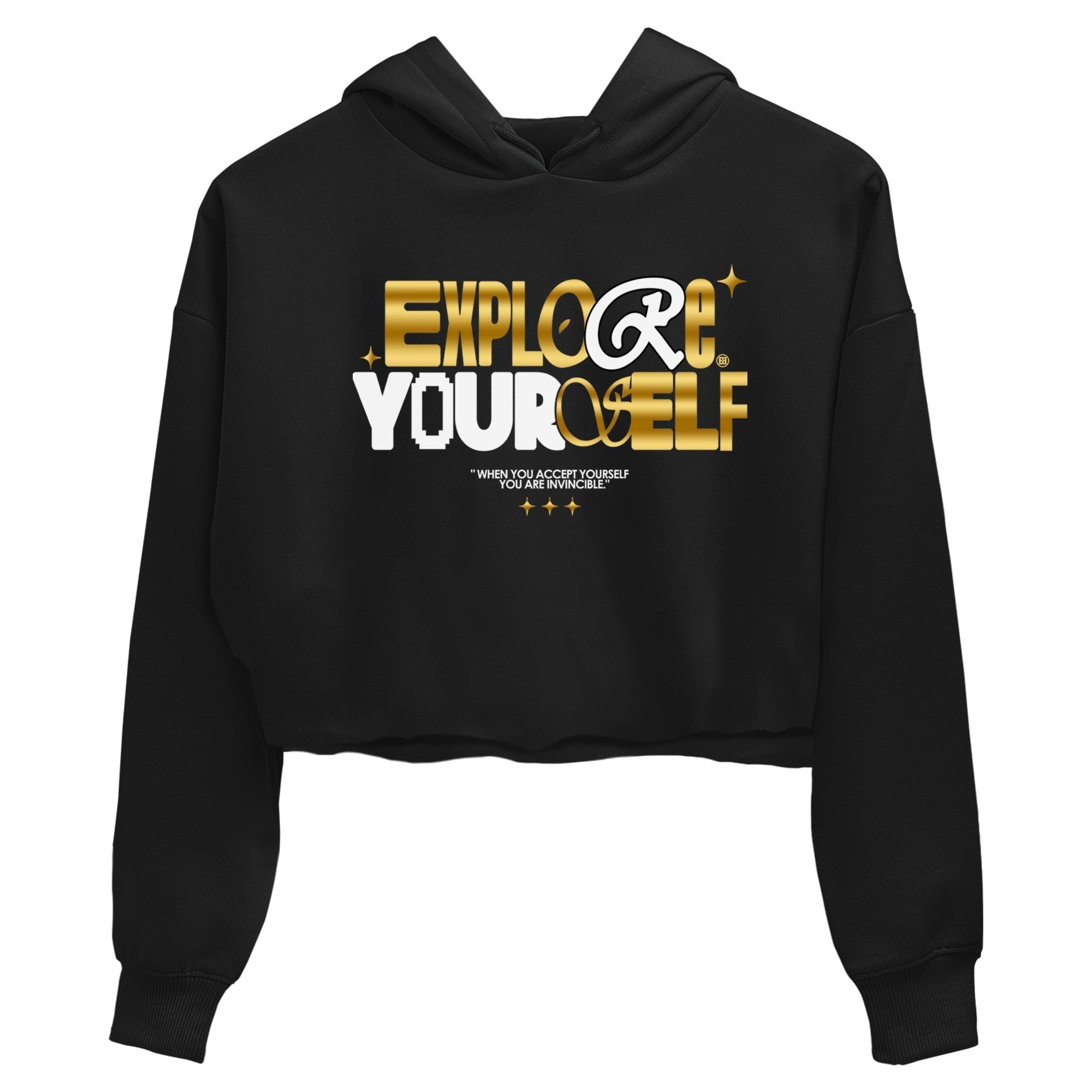 Explore Yourself snkmatch Women's Top - Air Jordan 1 Black Metallic Gold