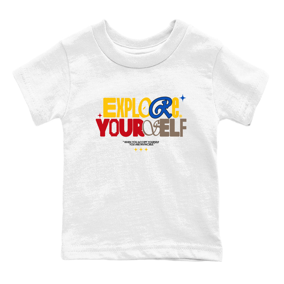 Explore Yourself snkmatch Tees Kids - Air Jordan 1 Travis Scott Canary