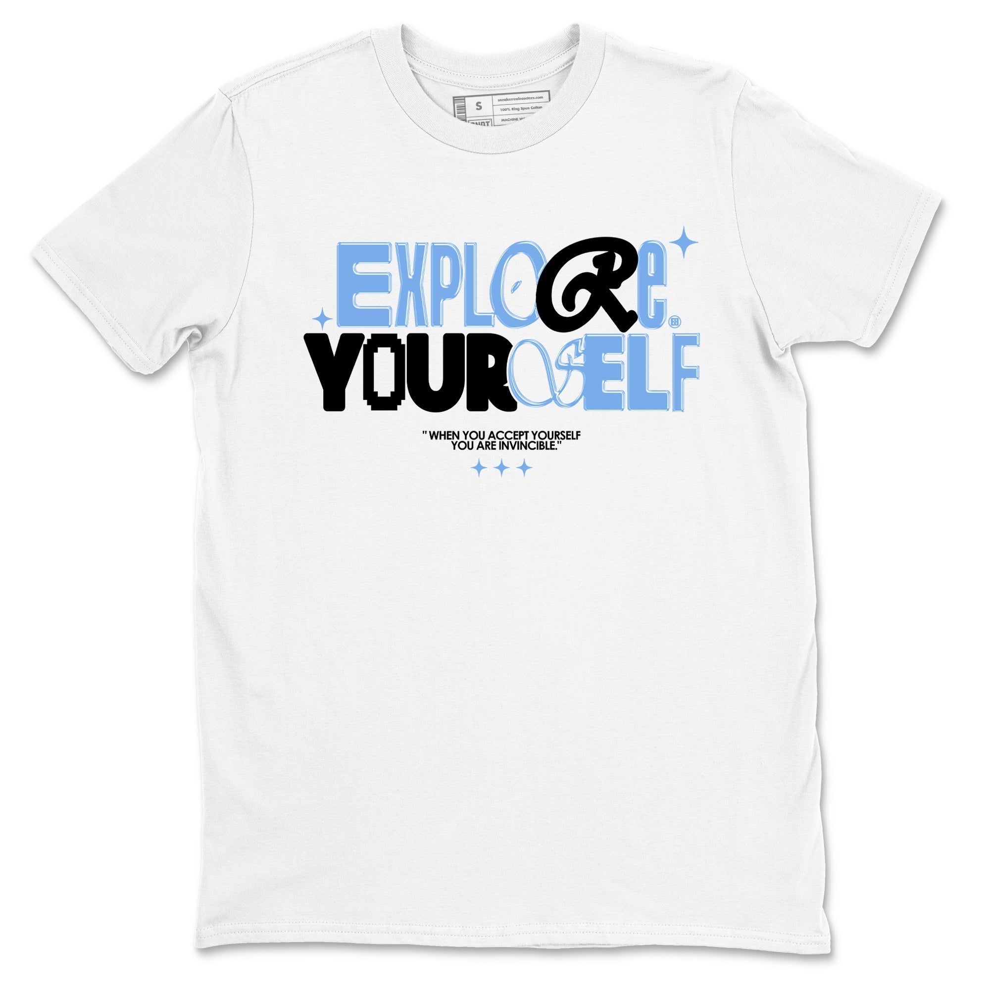Explore Yourself snkmatch Tees - Air Jordan 11 Legend Blue