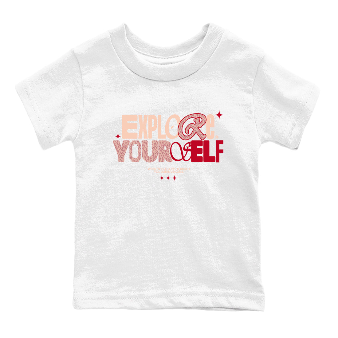 Explore Yourself snkmatch Tees Kids - Air Jordan 3 Valentines Day