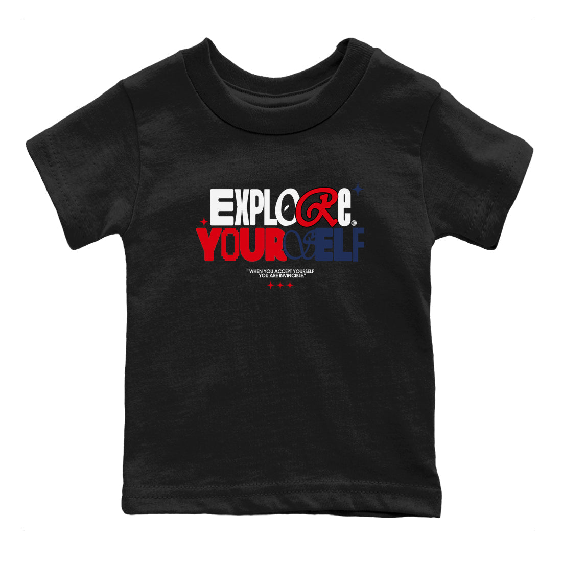Explore Yourself snkmatch Tees Kids - Air Jordan 6 White And Midnight Navy