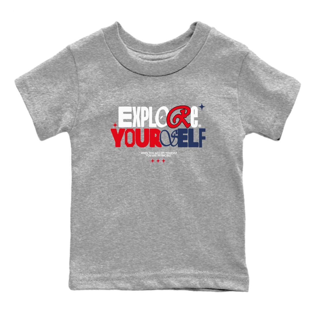 Explore Yourself snkmatch Tees Kids - Air Jordan 6 White And Midnight Navy