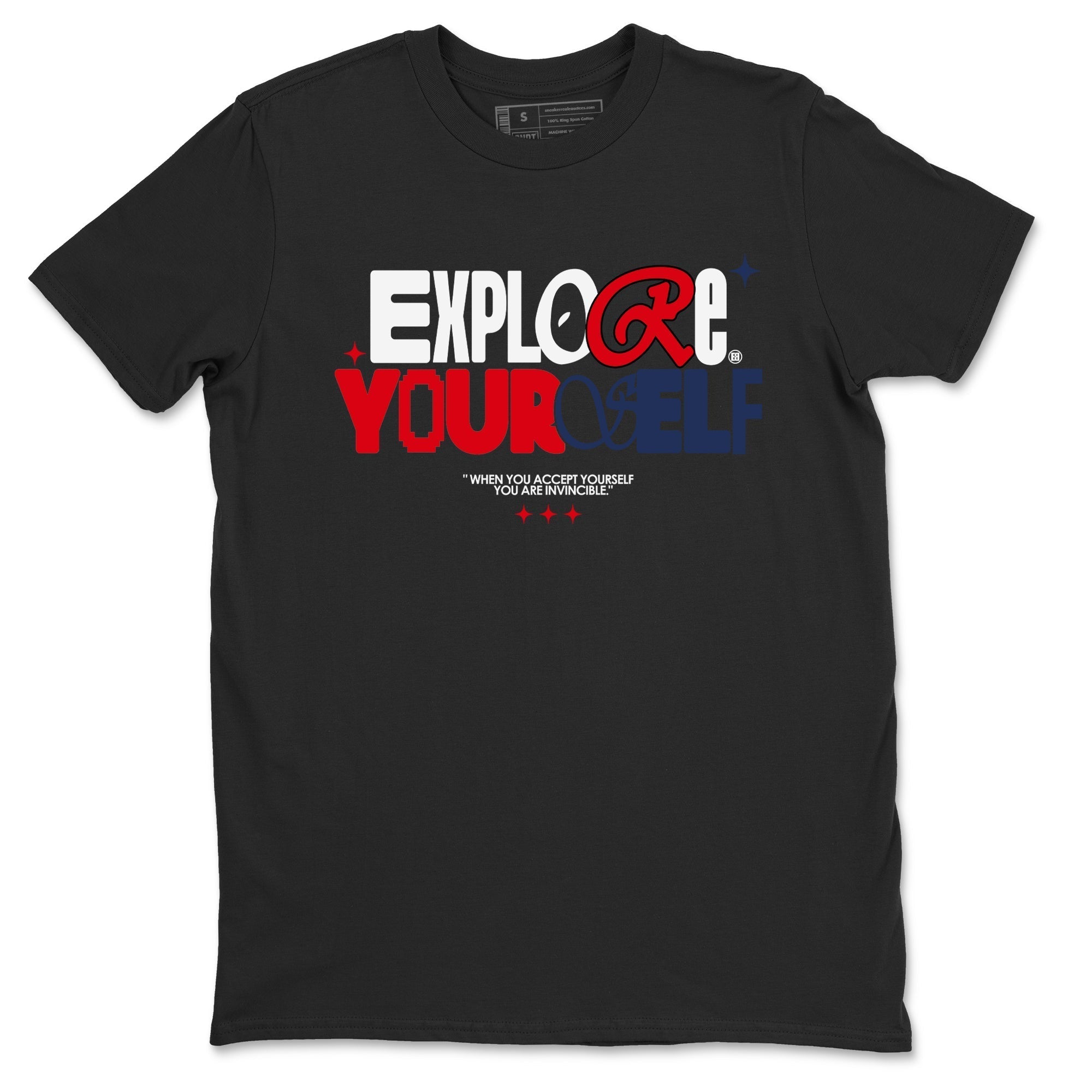 Explore Yourself snkmatch Tees - Air Jordan 6 White And Midnight Navy