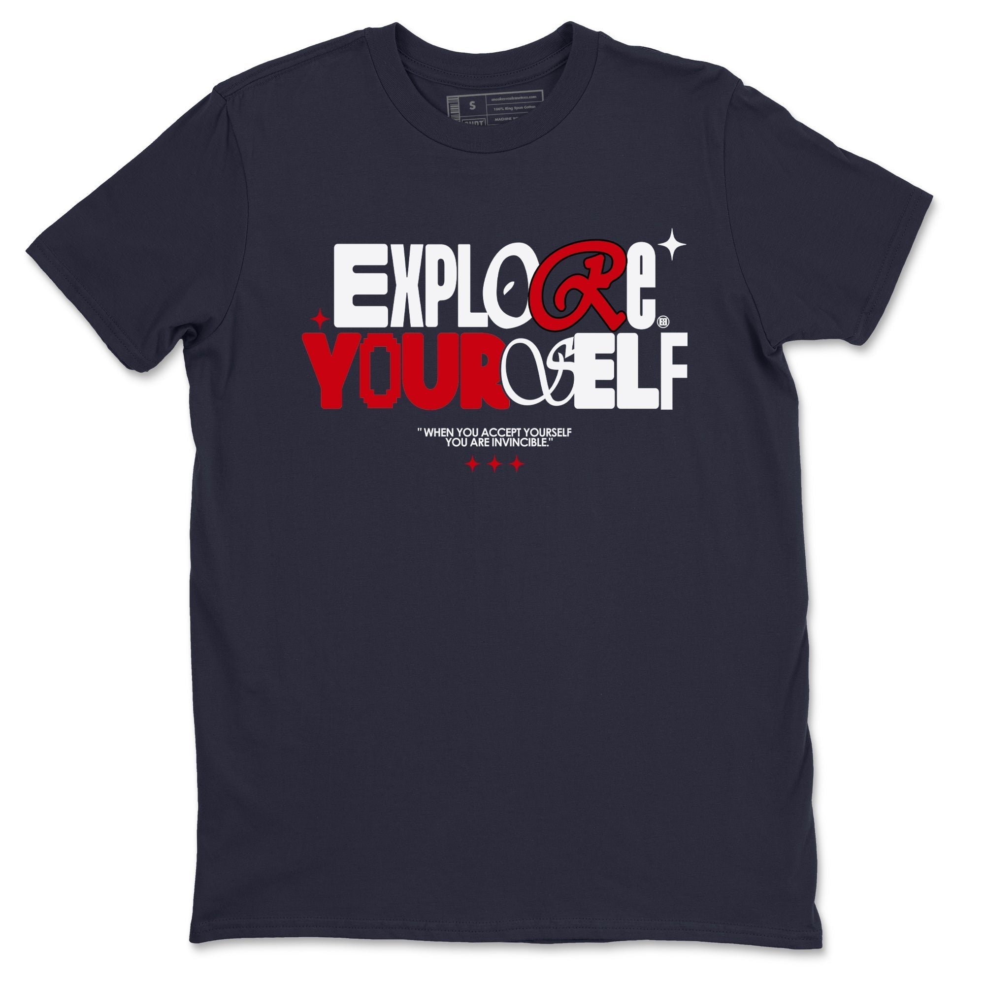 Explore Yourself snkmatch Tees - Air Jordan 6 White And Midnight Navy