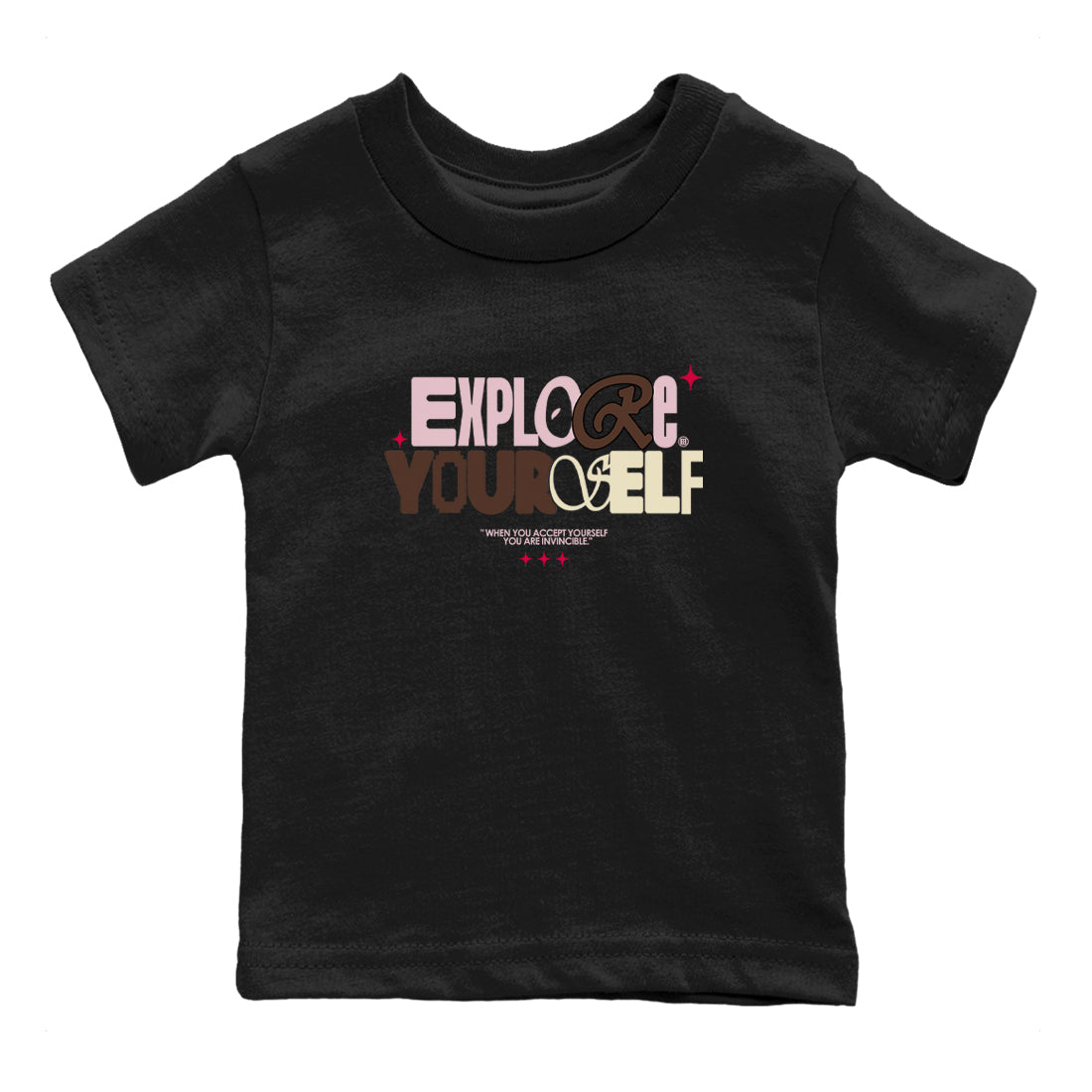 Explore Yourself snkmatch Tees Kids - Dunk Cacao Wow And Pink Foam