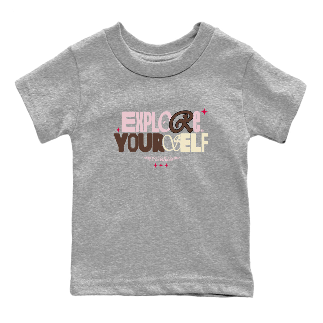 Explore Yourself snkmatch Tees Kids - Dunk Cacao Wow And Pink Foam