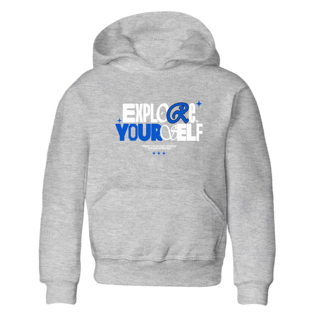 Explore Yourself snkmatch Tees Kids - Yeezy Slide Azure