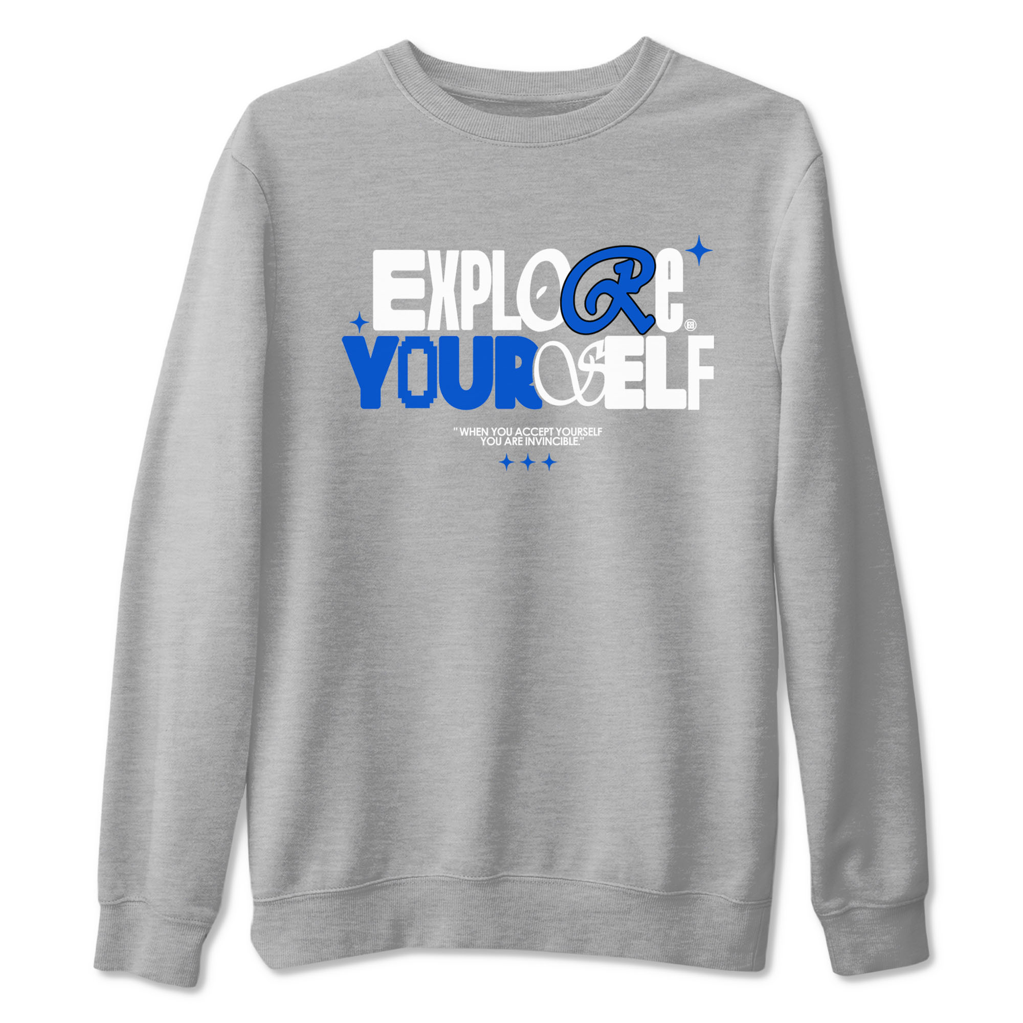 Explore Yourself snkmatch Tees - Yeezy Slide Azure