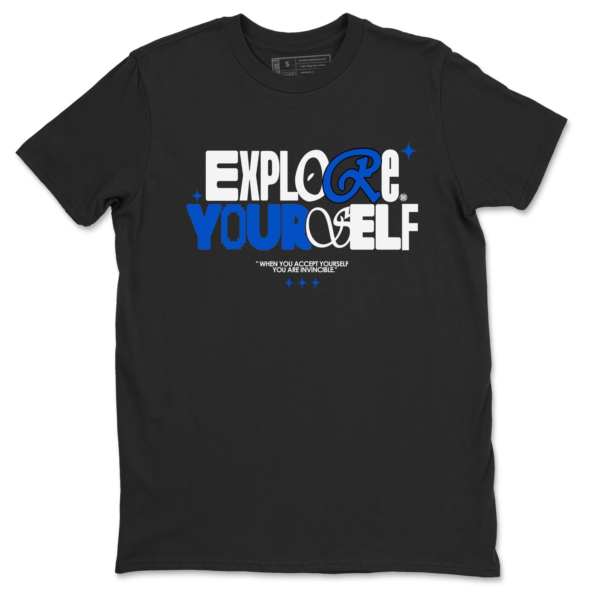 Explore Yourself snkmatch Tees - Yeezy Slide Azure