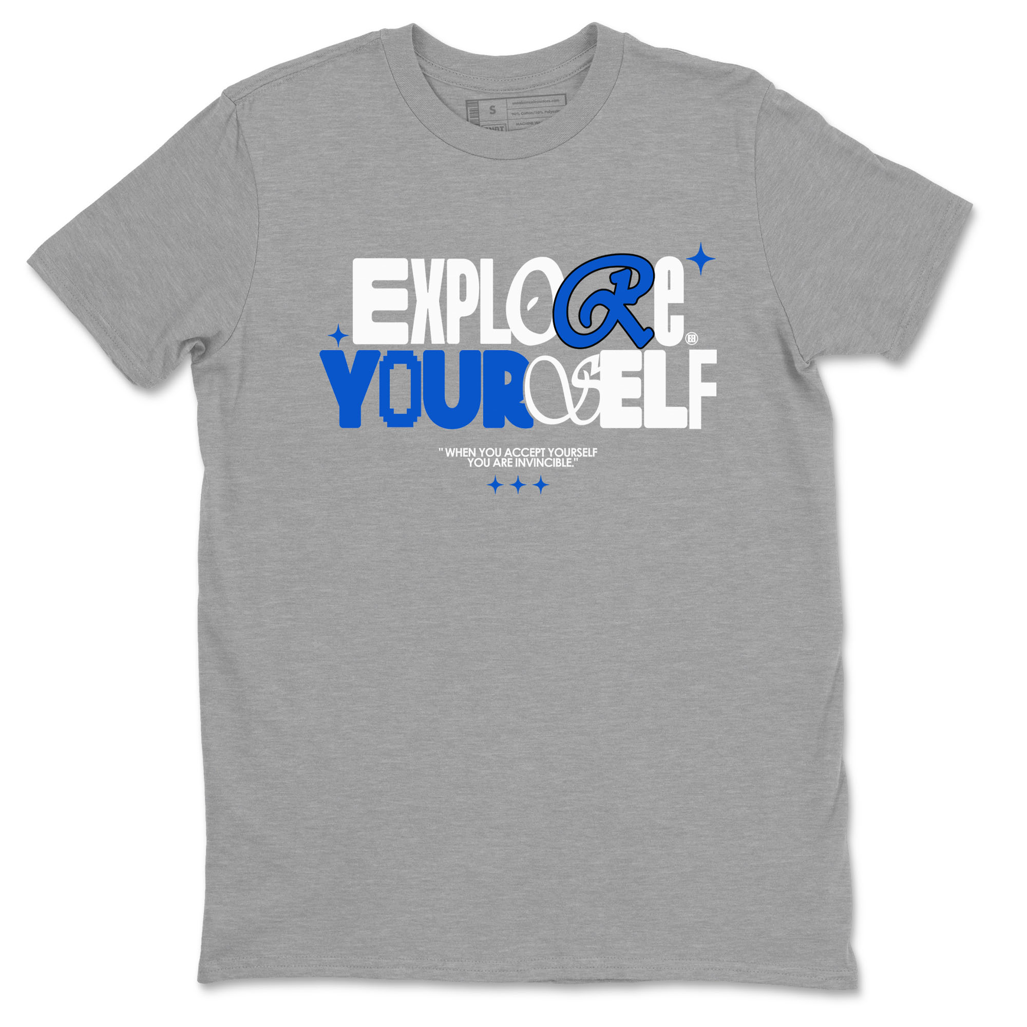 Explore Yourself snkmatch Tees - Yeezy Slide Azure