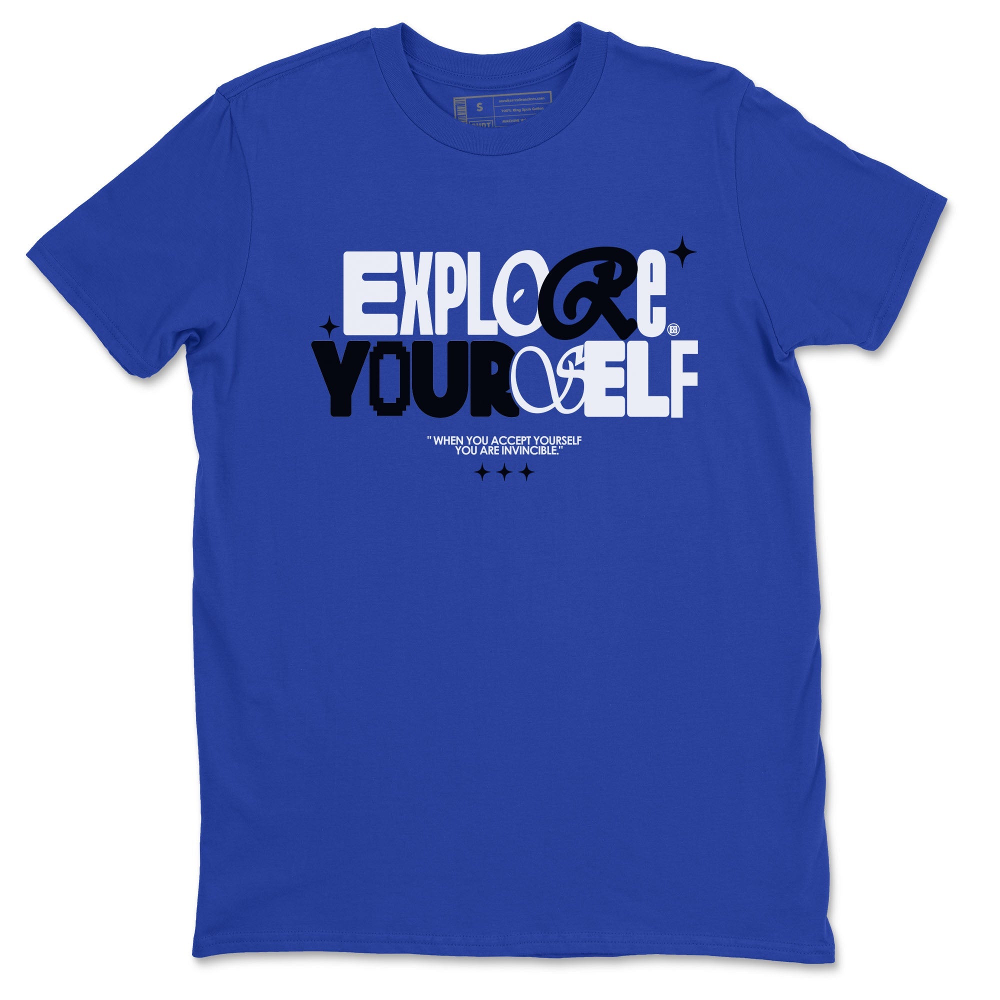 Explore Yourself snkmatch Tees - Yeezy Slide Azure