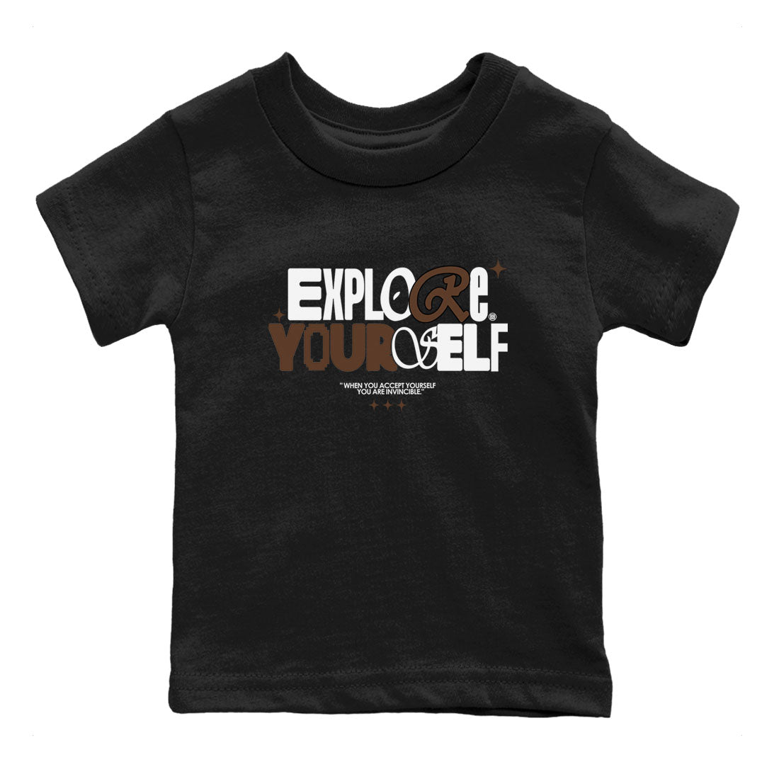 Explore Yourself snkmatch Tees Kids - Yeezy Slide Flax