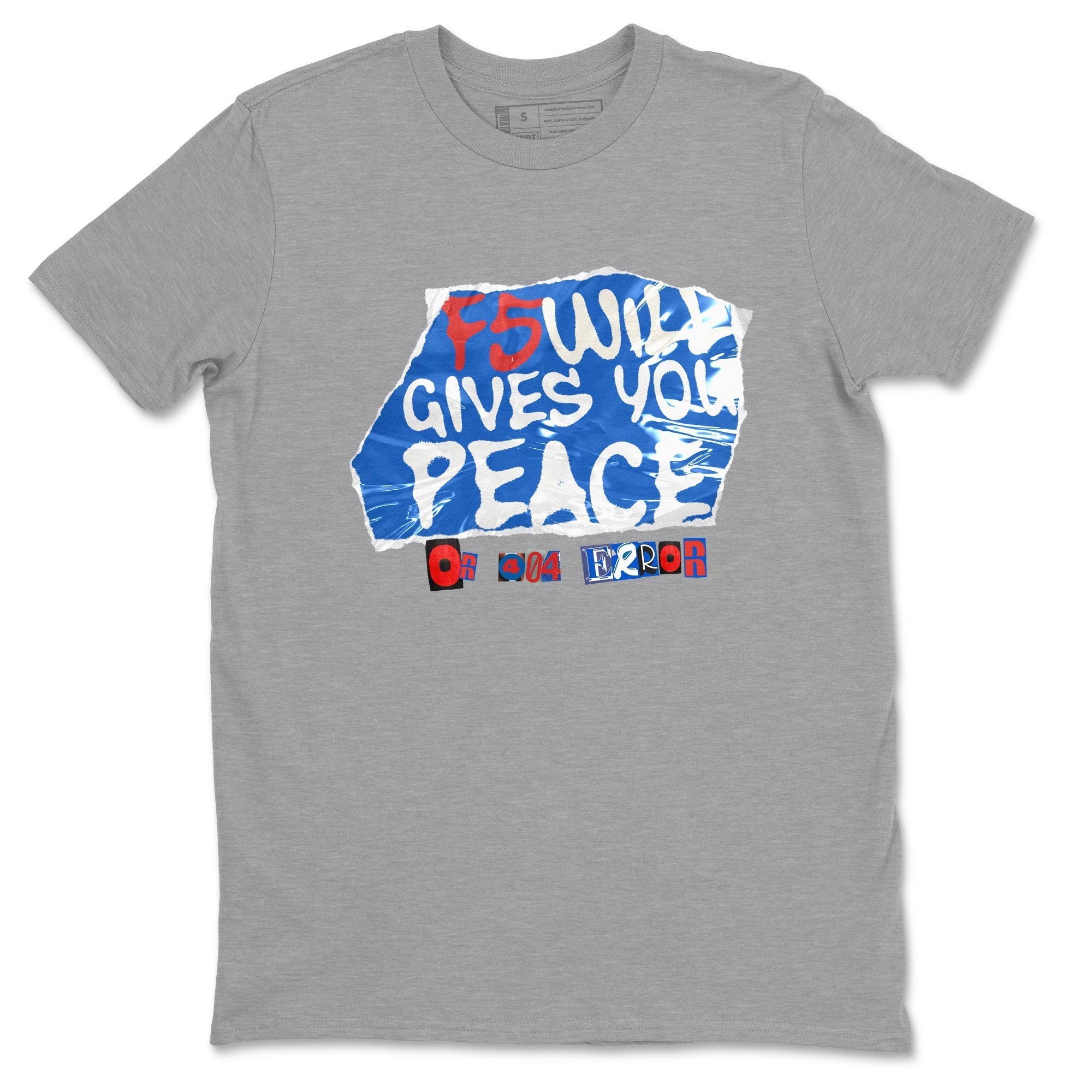 F5 Will Gives You Peace snkmatch Tees - Air Force 1 404 Error