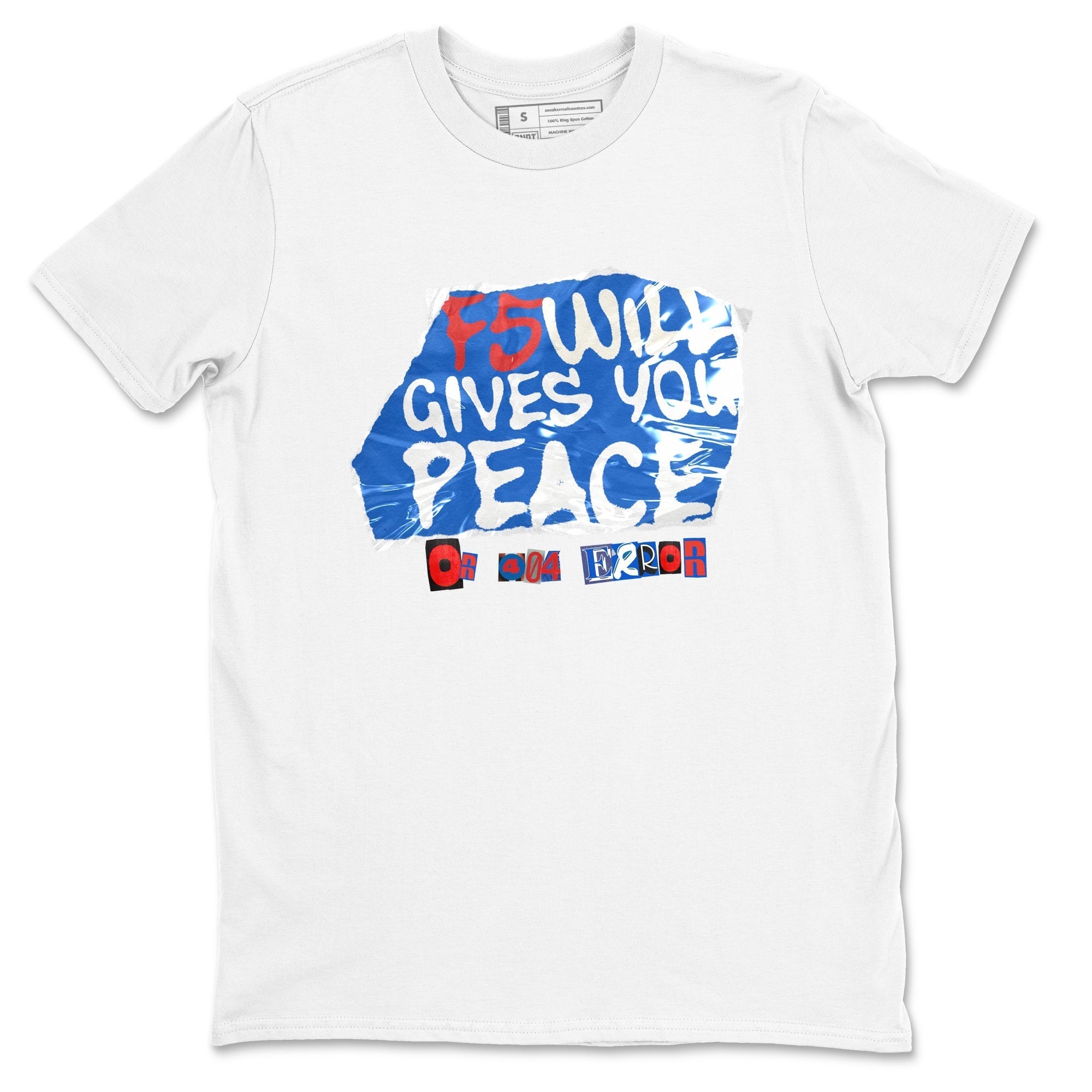 F5 Will Gives You Peace snkmatch Tees - Air Force 1 404 Error