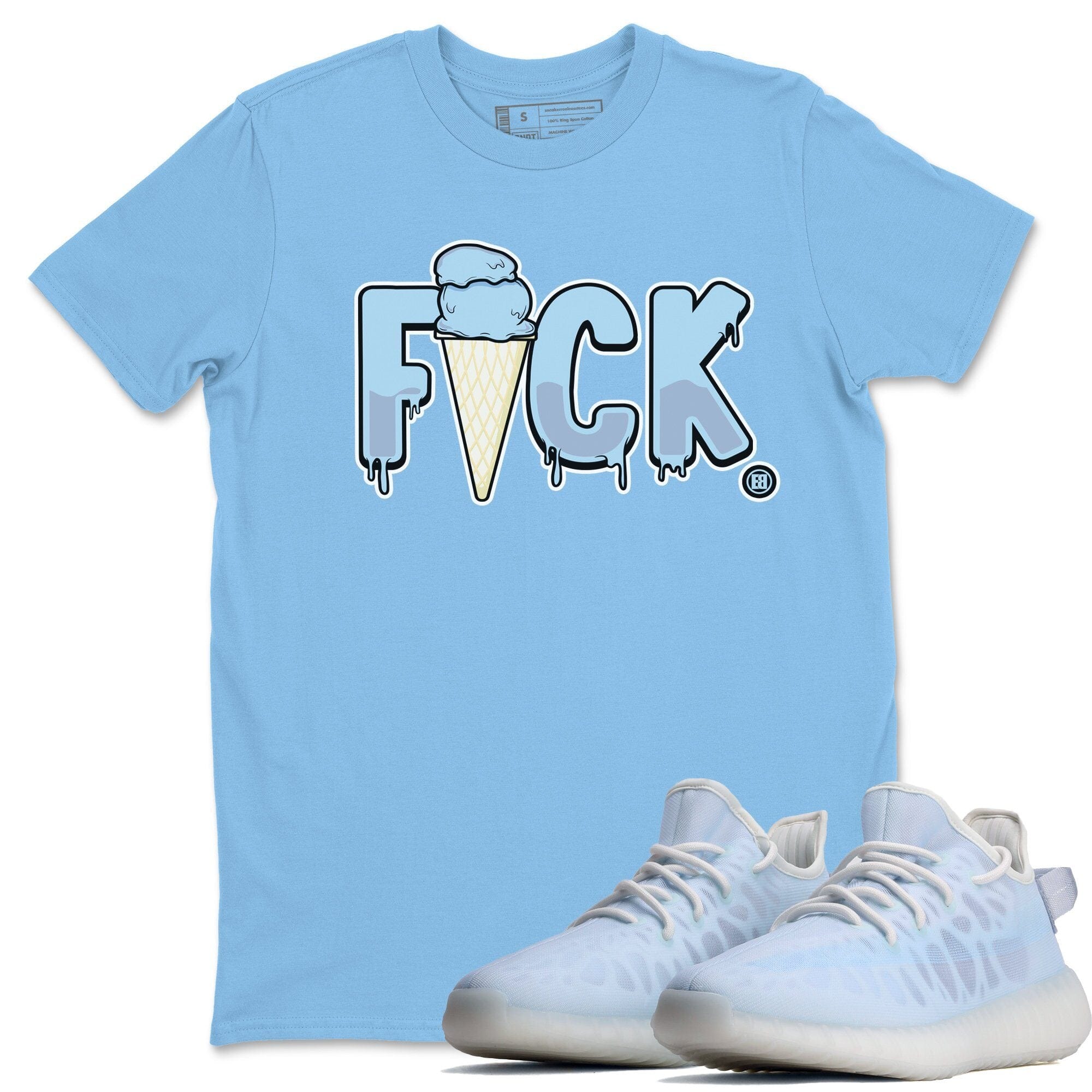 F*ck Unisex Tops - Yeezy 350 Mono Ice