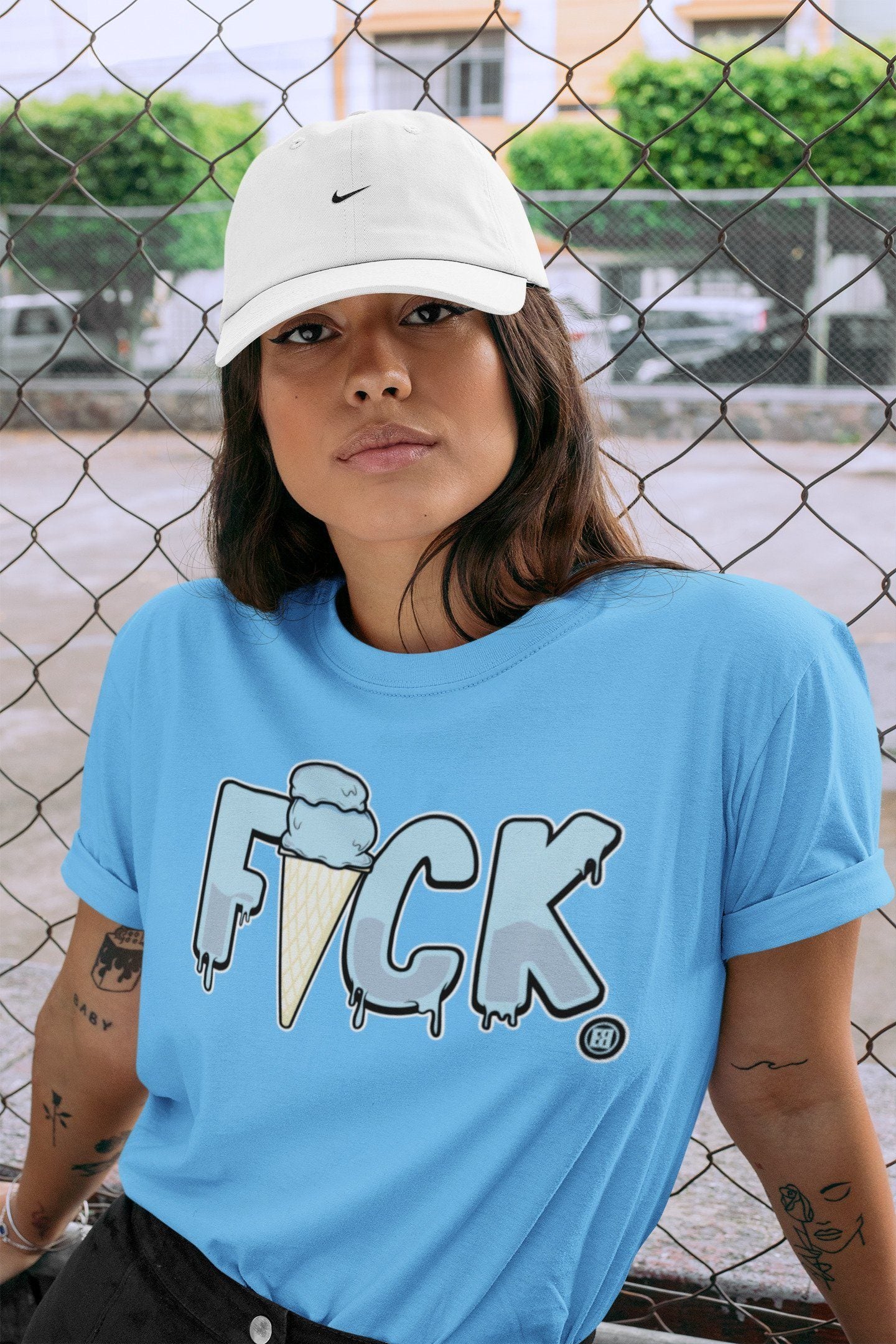 F*ck Unisex Tops - Yeezy 350 Mono Ice