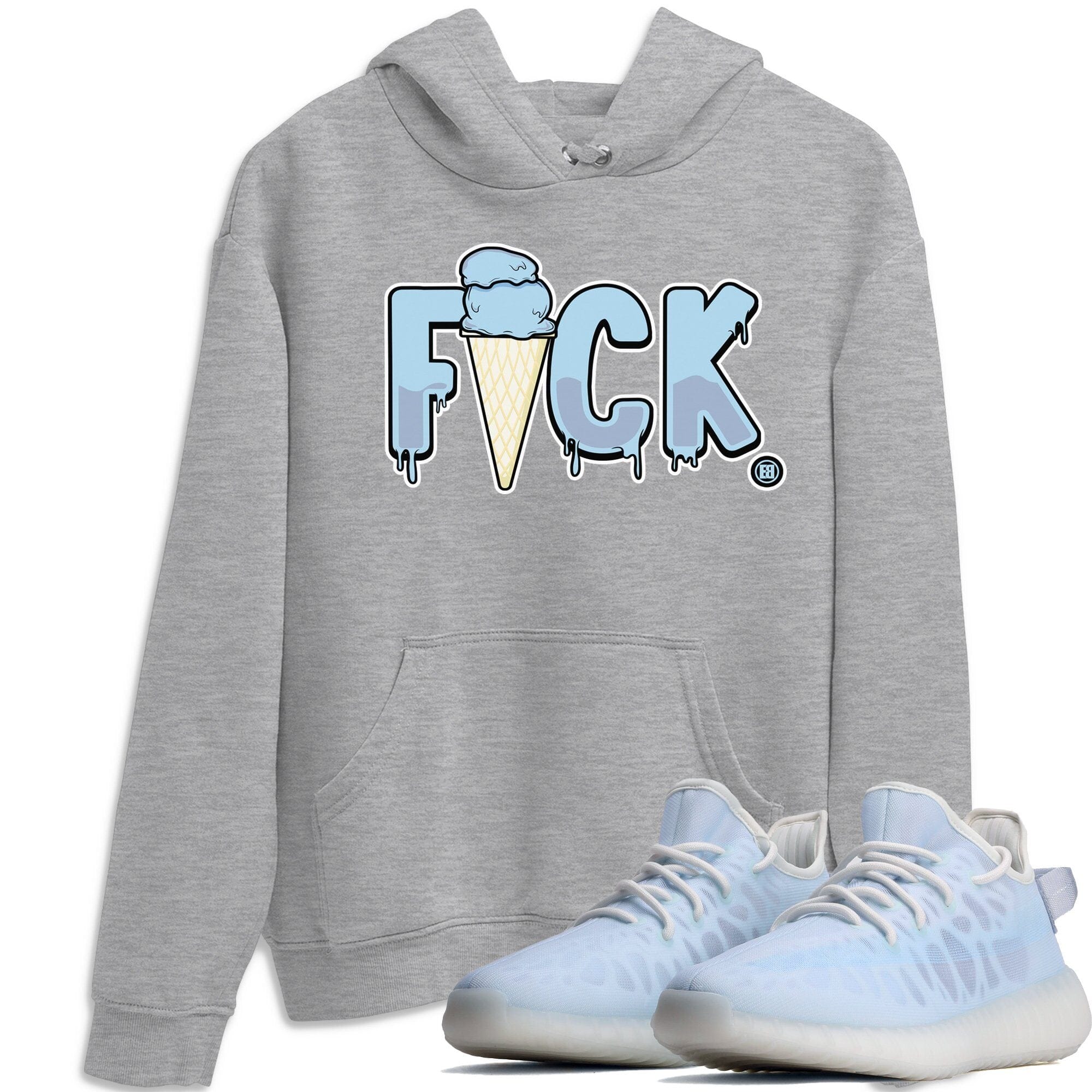 F*ck Unisex Tops - Yeezy 350 Mono Ice