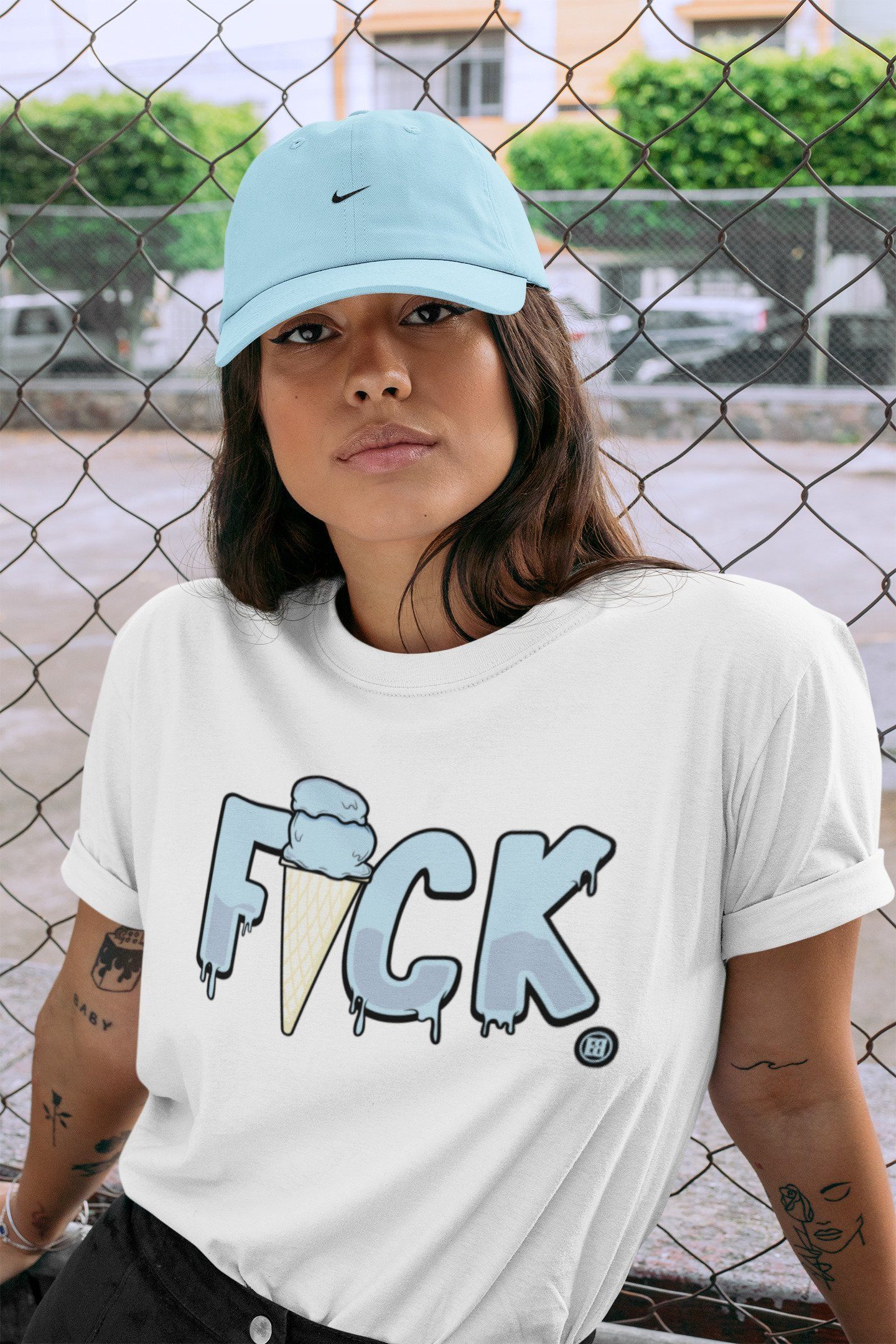 F*ck Unisex Tops - Yeezy 350 Mono Ice