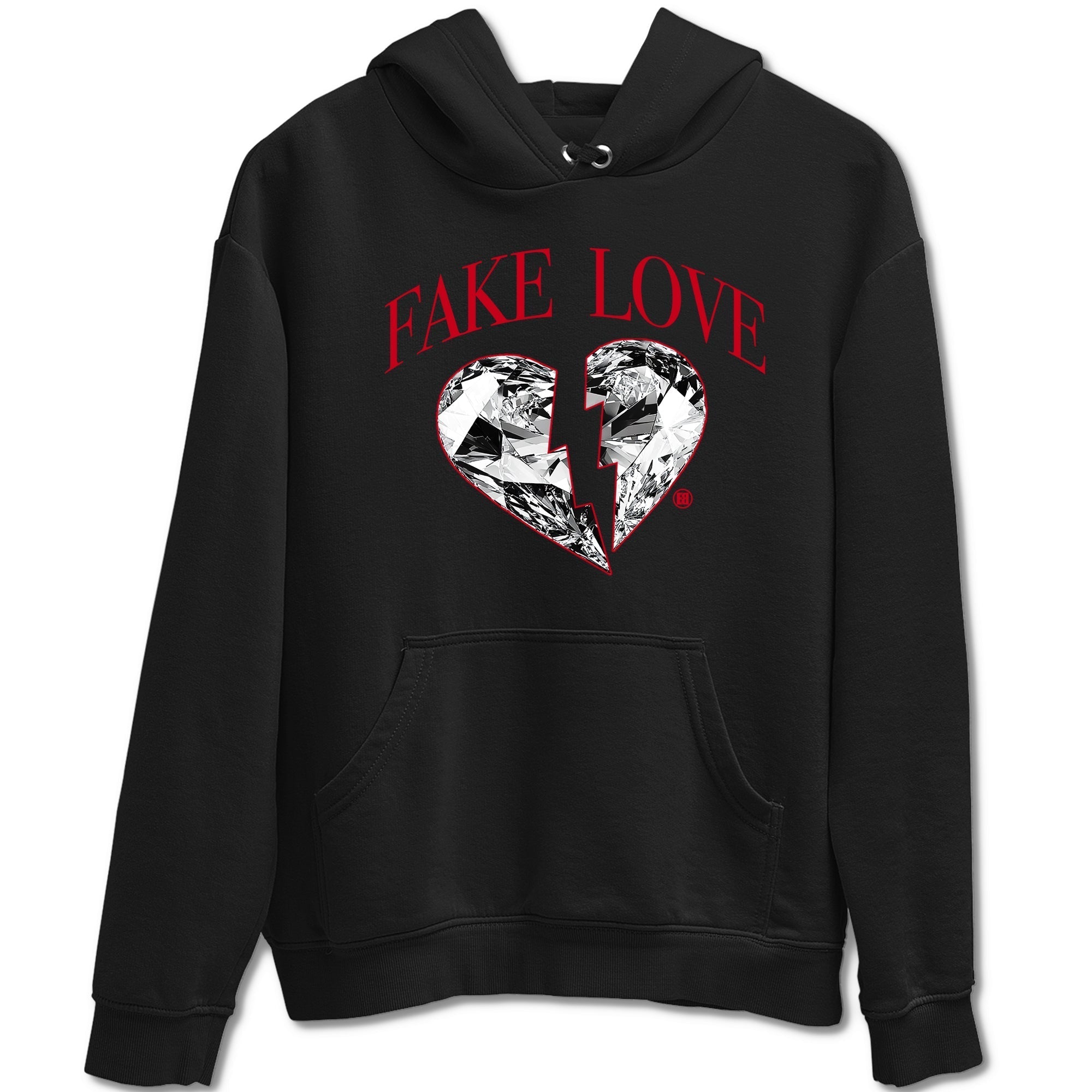 Fake Love snkmatch Tees - Air Jordan 1 '85 Bred