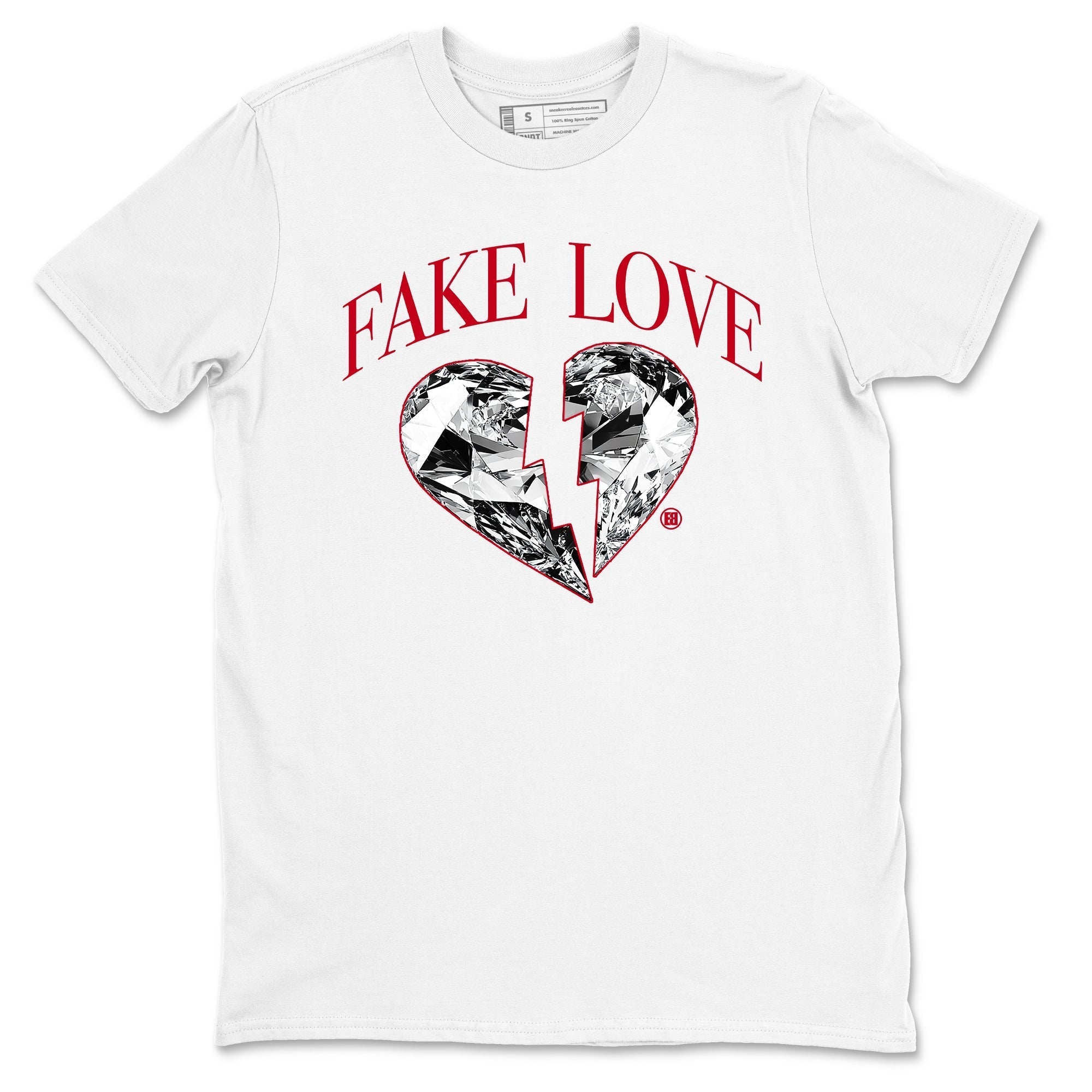 Fake Love snkmatch Tees - Air Jordan 1 '85 Bred